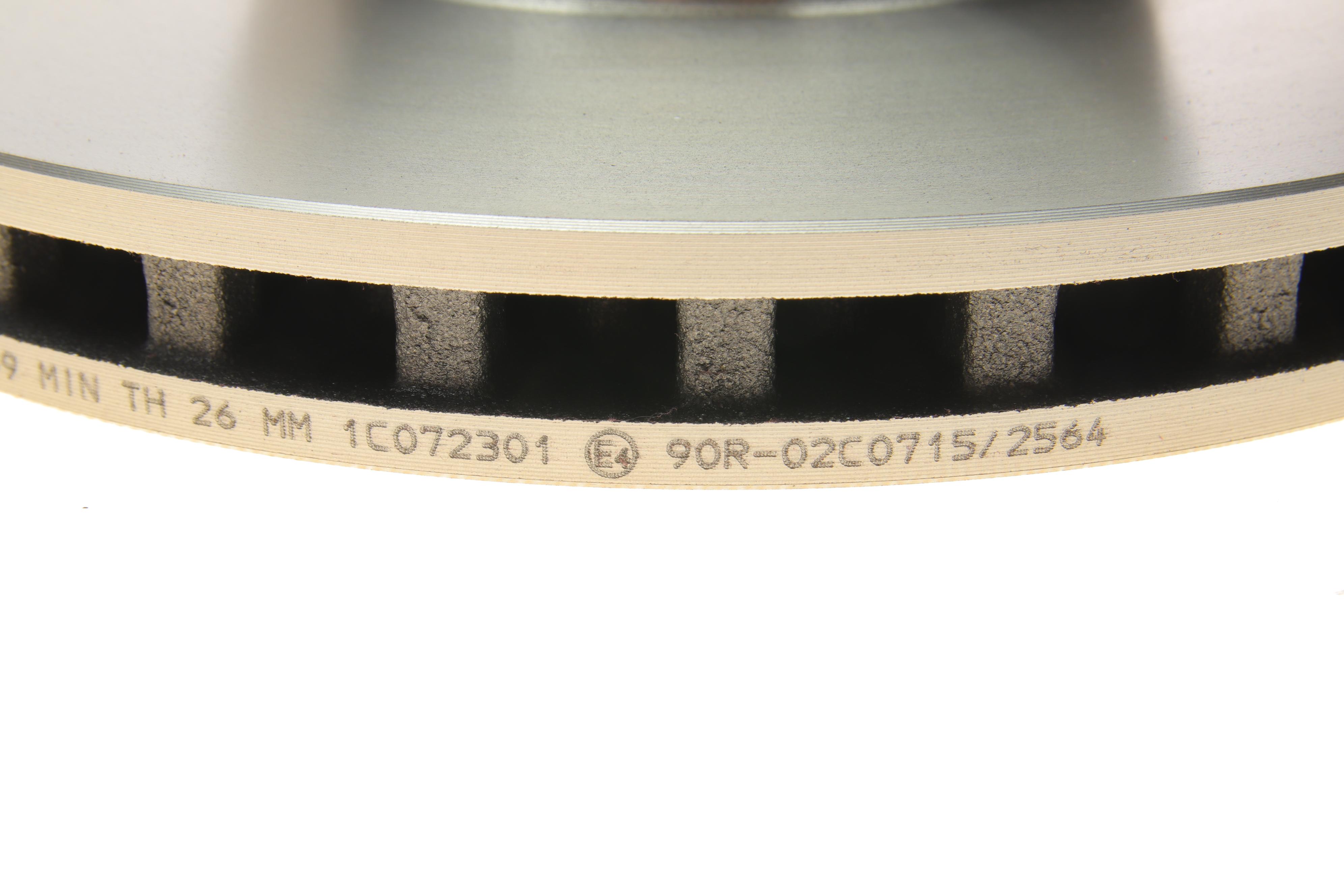 Диск гальмівний (передній) MB 609/Vario 512 (d=304 16")