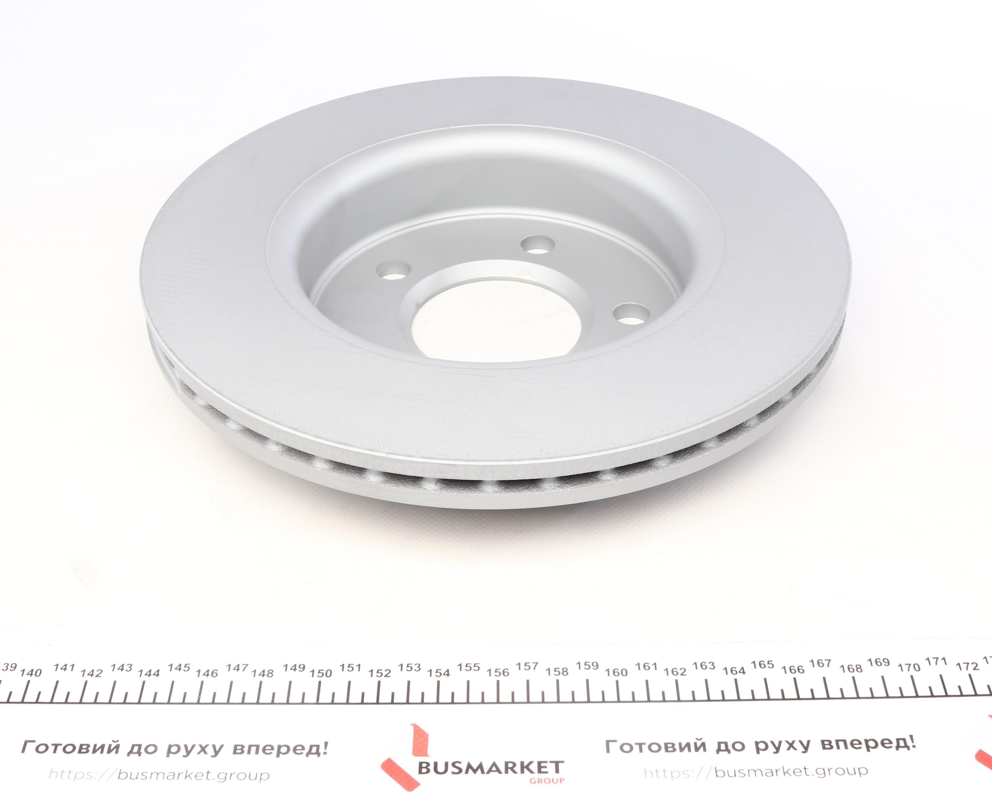 Диск гальмівний (задній) VW Crafter 2.0TDI 16- (300x22) (з покриттям) (вентильований)