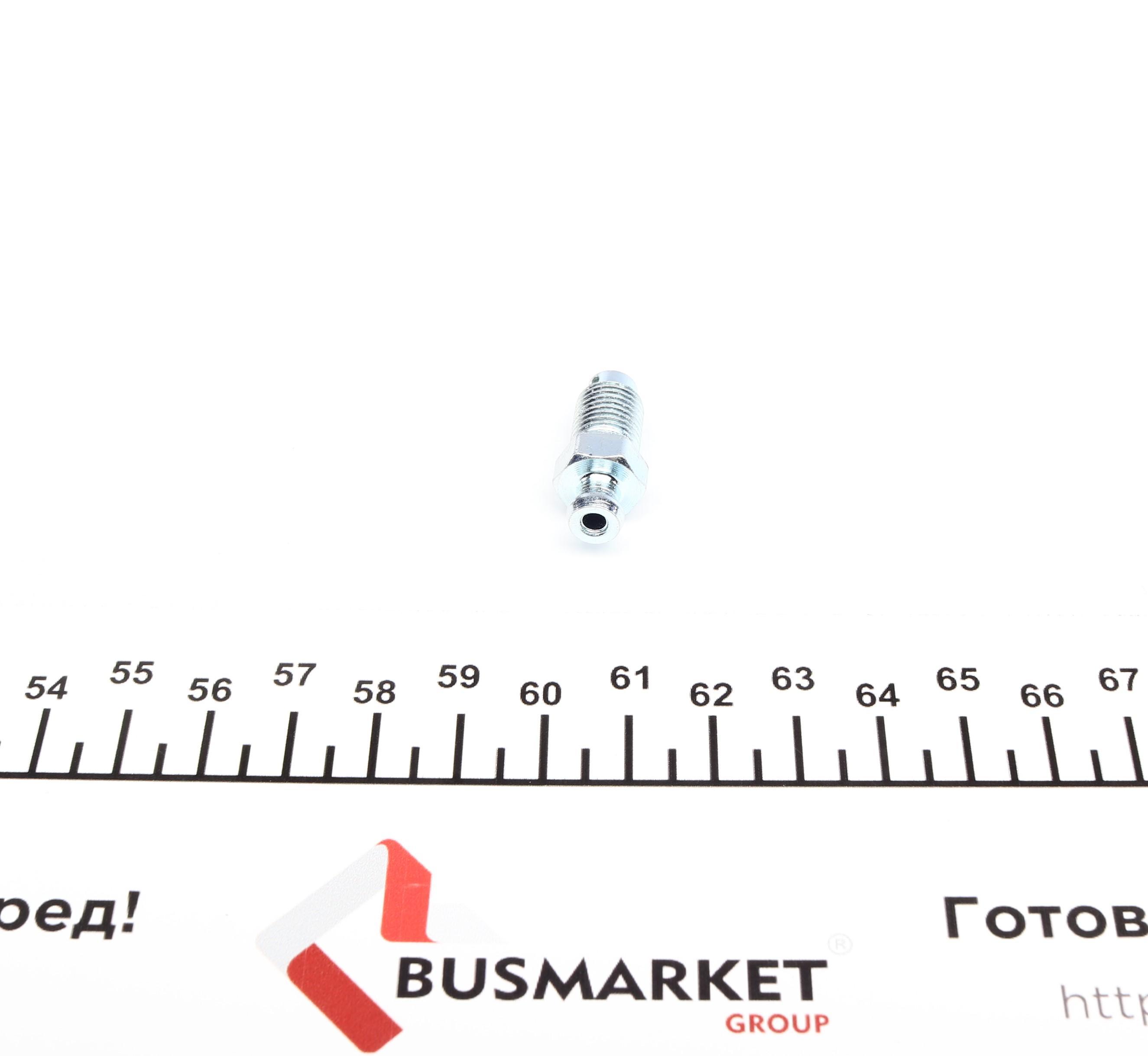 Штуцер прокачки гальм (3/8''x24/10x31)