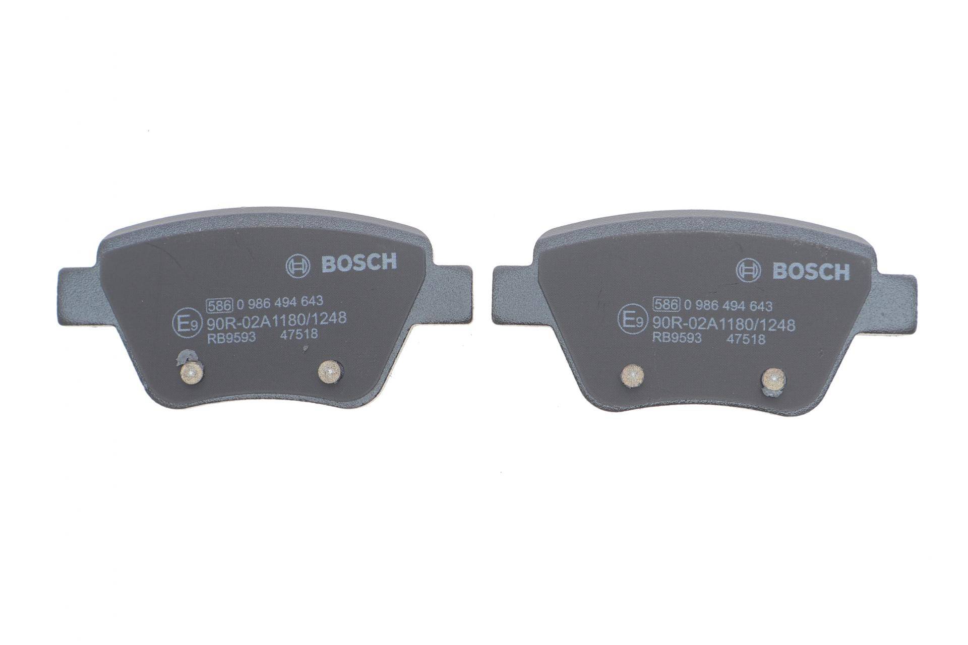 Колодки гальмівні (задні) Audi A3/Skoda Octavia/SuperB/Yeti/VW Caddy/Touran/Golf/Passat B7/B8 04- (к-кт)