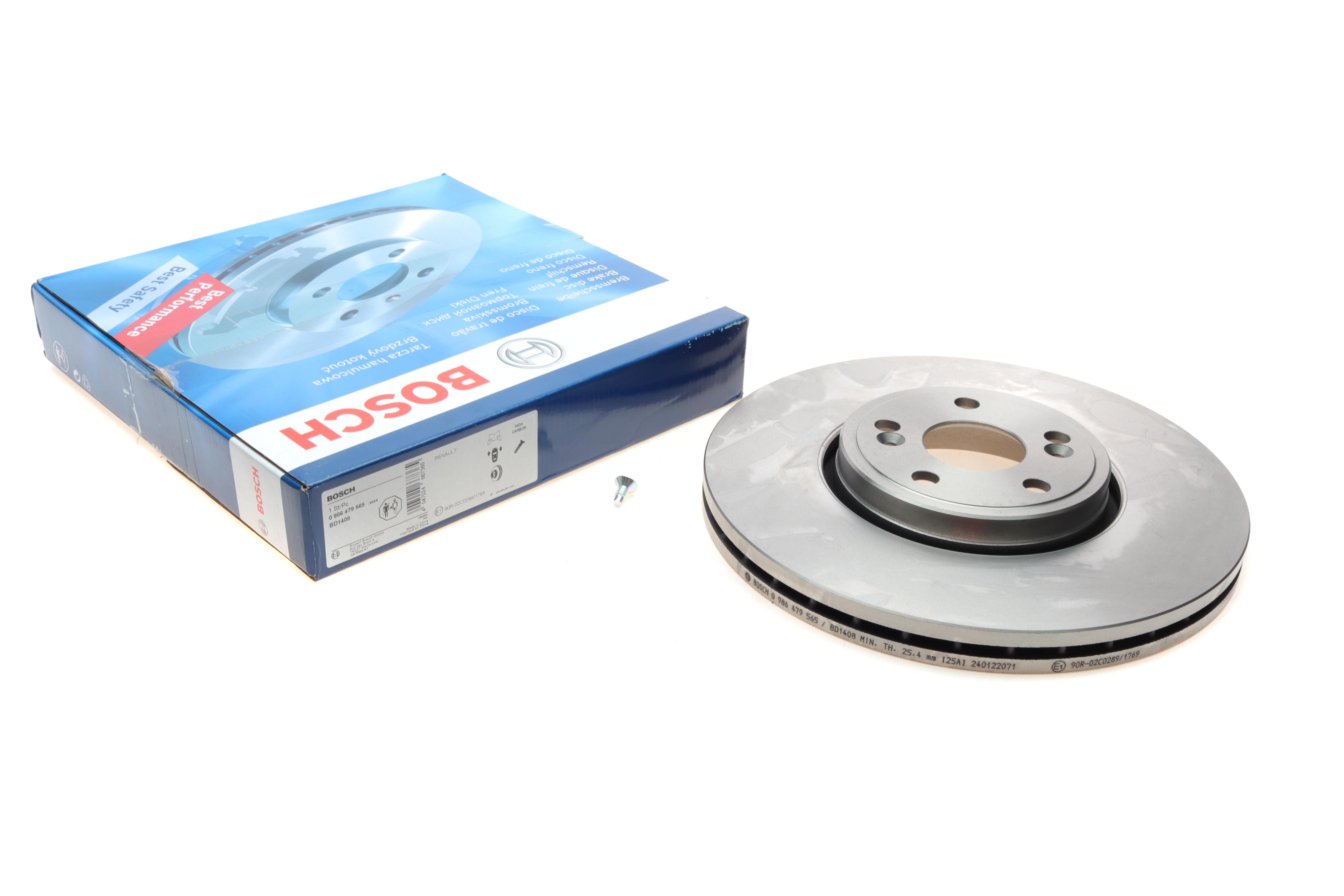 Диск гальмівний (передній) Renault Espace IV/ Vel Satis 02- (324x28)