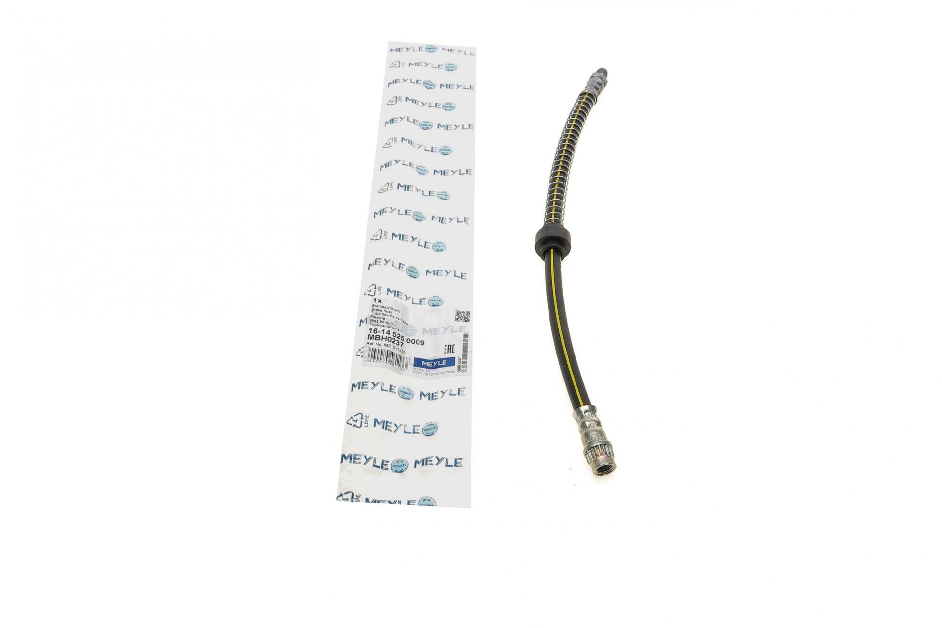 Шланг гальмівний (передній) Nissan Kubistar/Renault Kangoo 1.2-1.9D 97- (335mm)