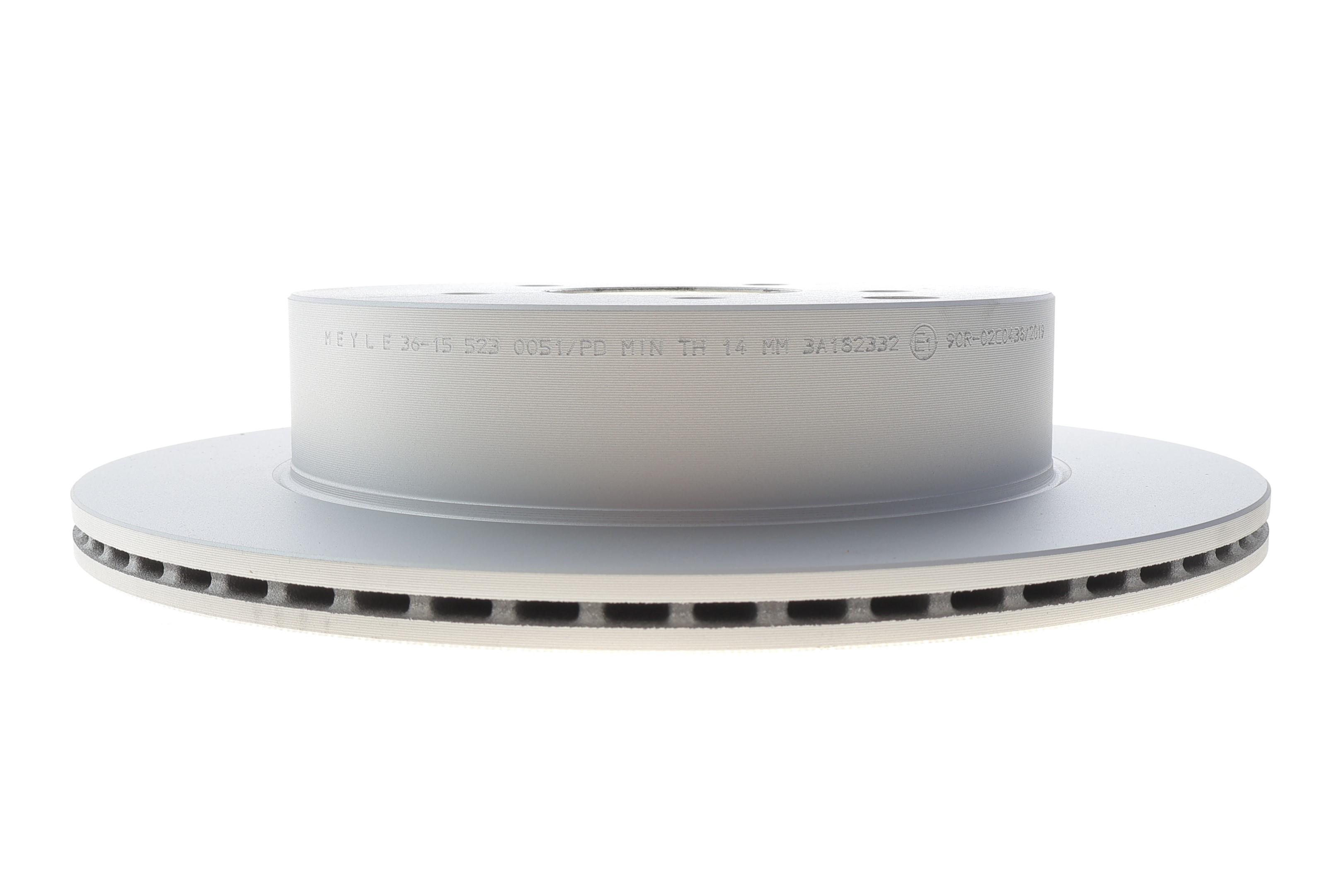 Диск гальмівний (задній) Infiniti EX/FX/G/M/Q50/Q70 03- (308x16) (з покриттям) (вентильований)