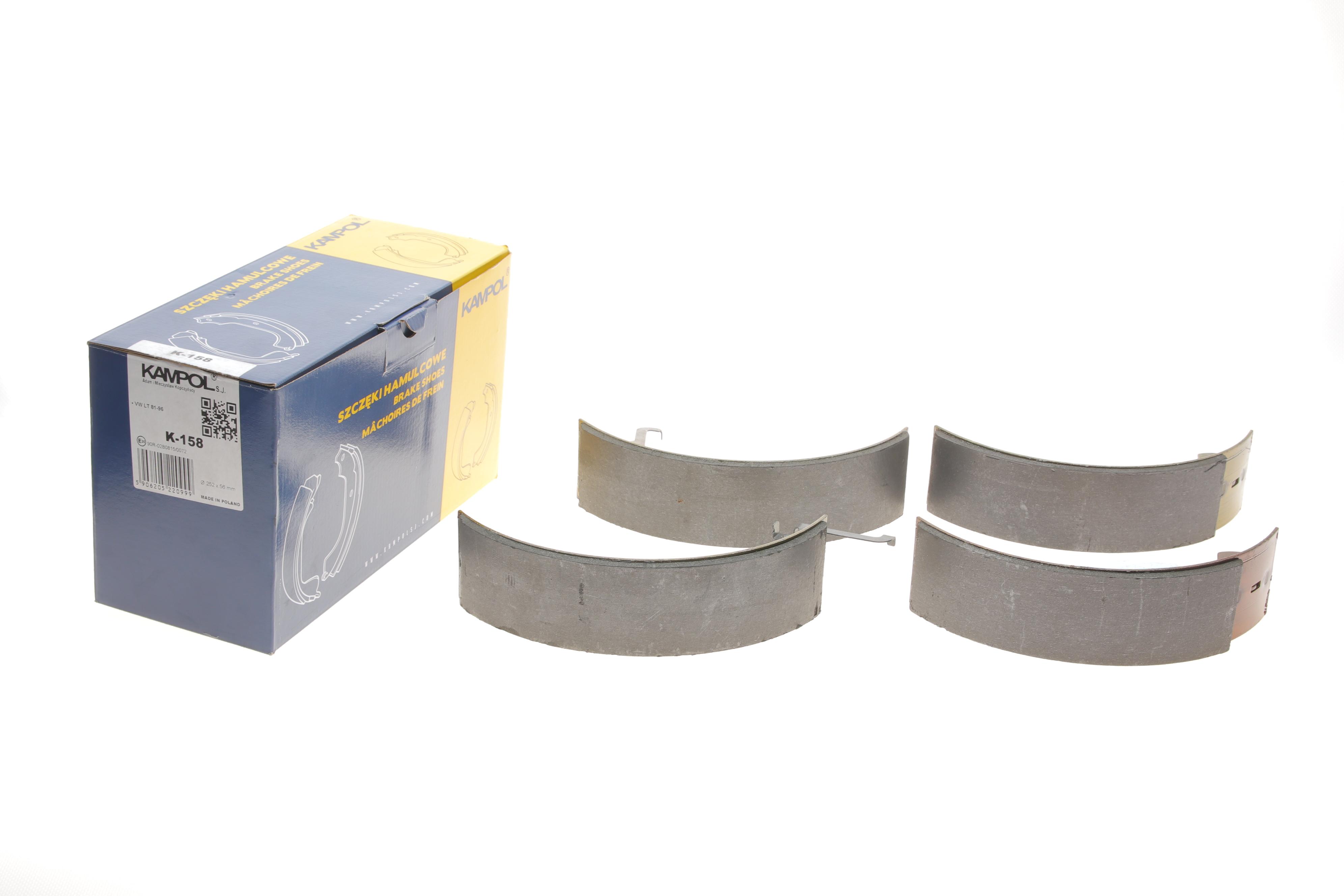 Колодки гальмівні (задні) VW LT I 2.0/2.4i/D/TD 75-96 (барабанні)