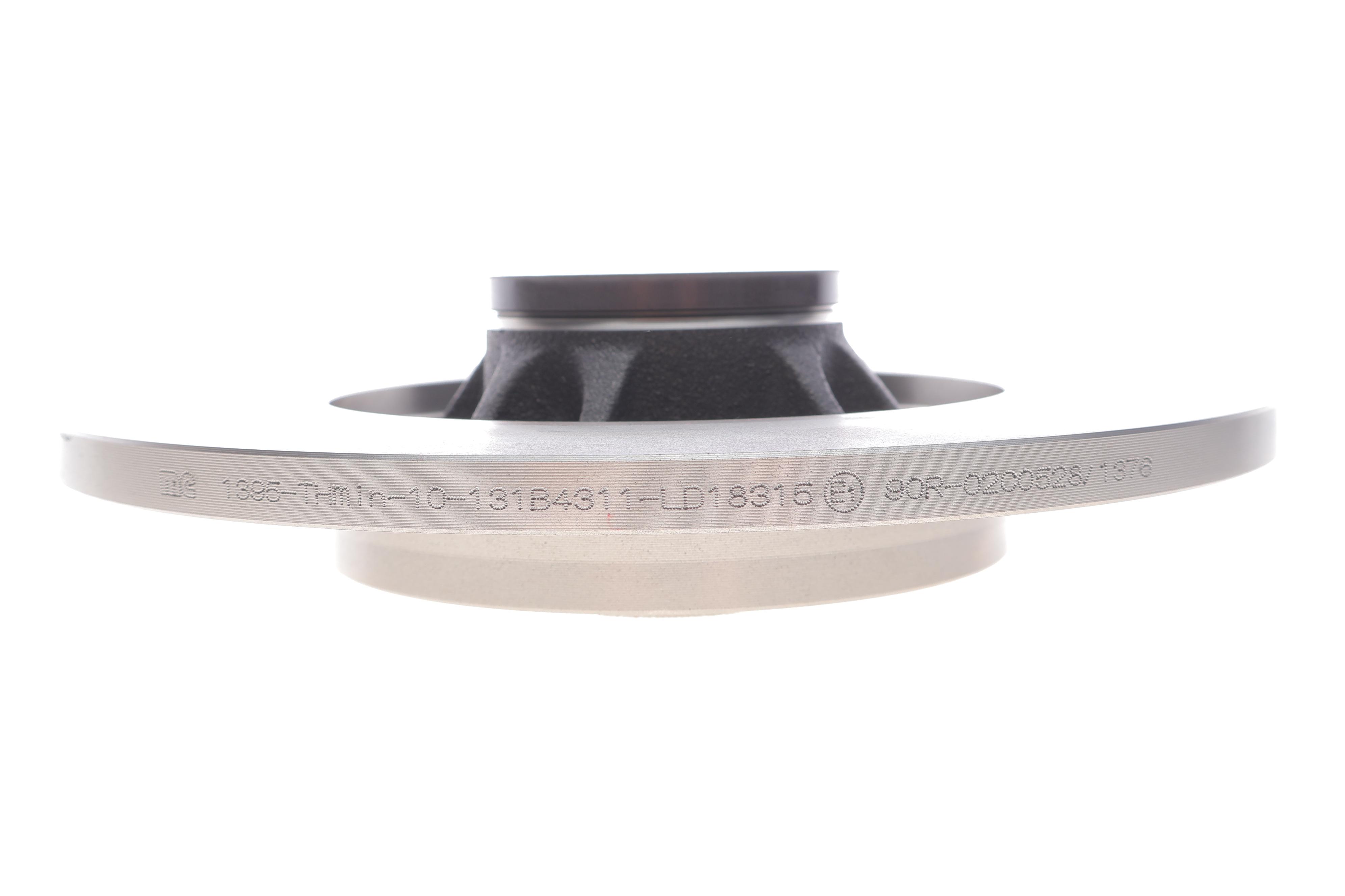 Диск гальмівний (задній) Citroen Berlingo/Peugeot Partner 08- (268х12) (+EPB) (з підшипником)