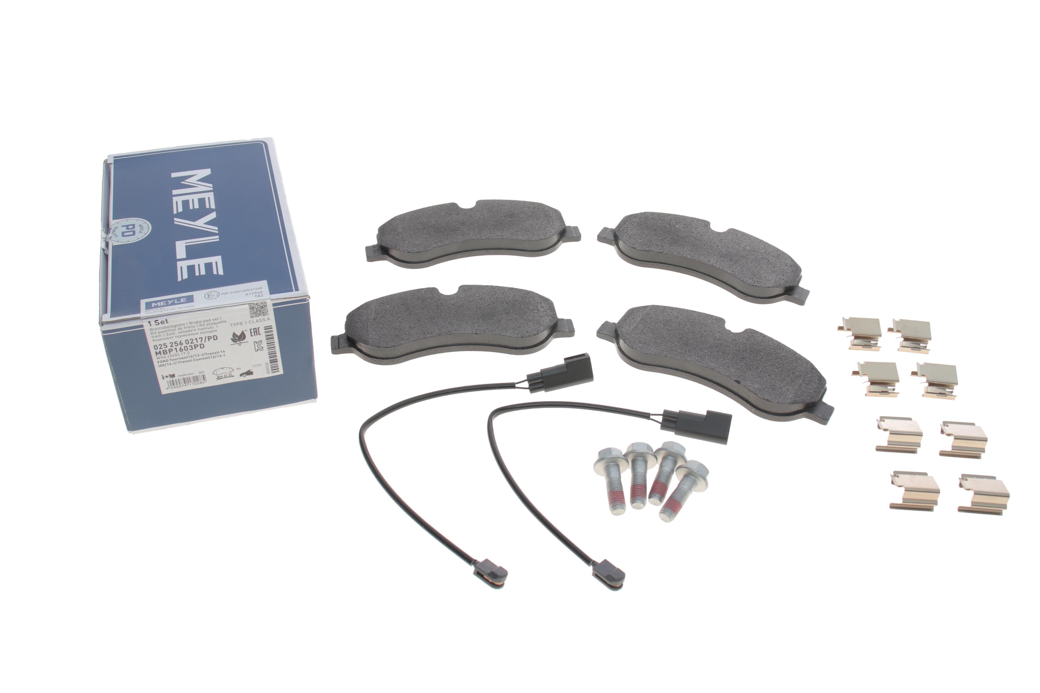 Колодки гальмівні (передні) Ford Transit 2.2TDCi 12-