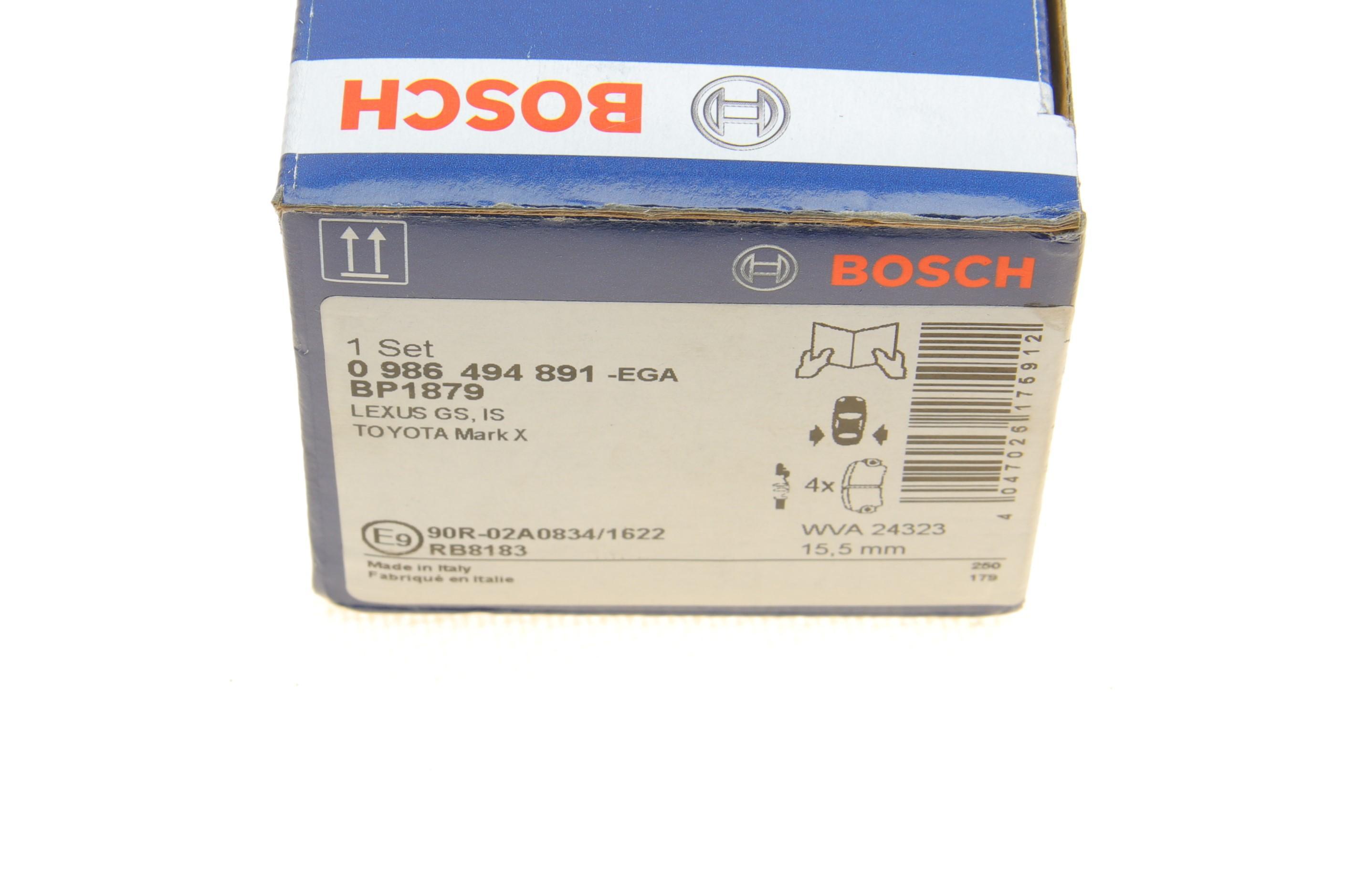 Колодки гальмівні (задні) Lexus GS/IS II/IS C 05-