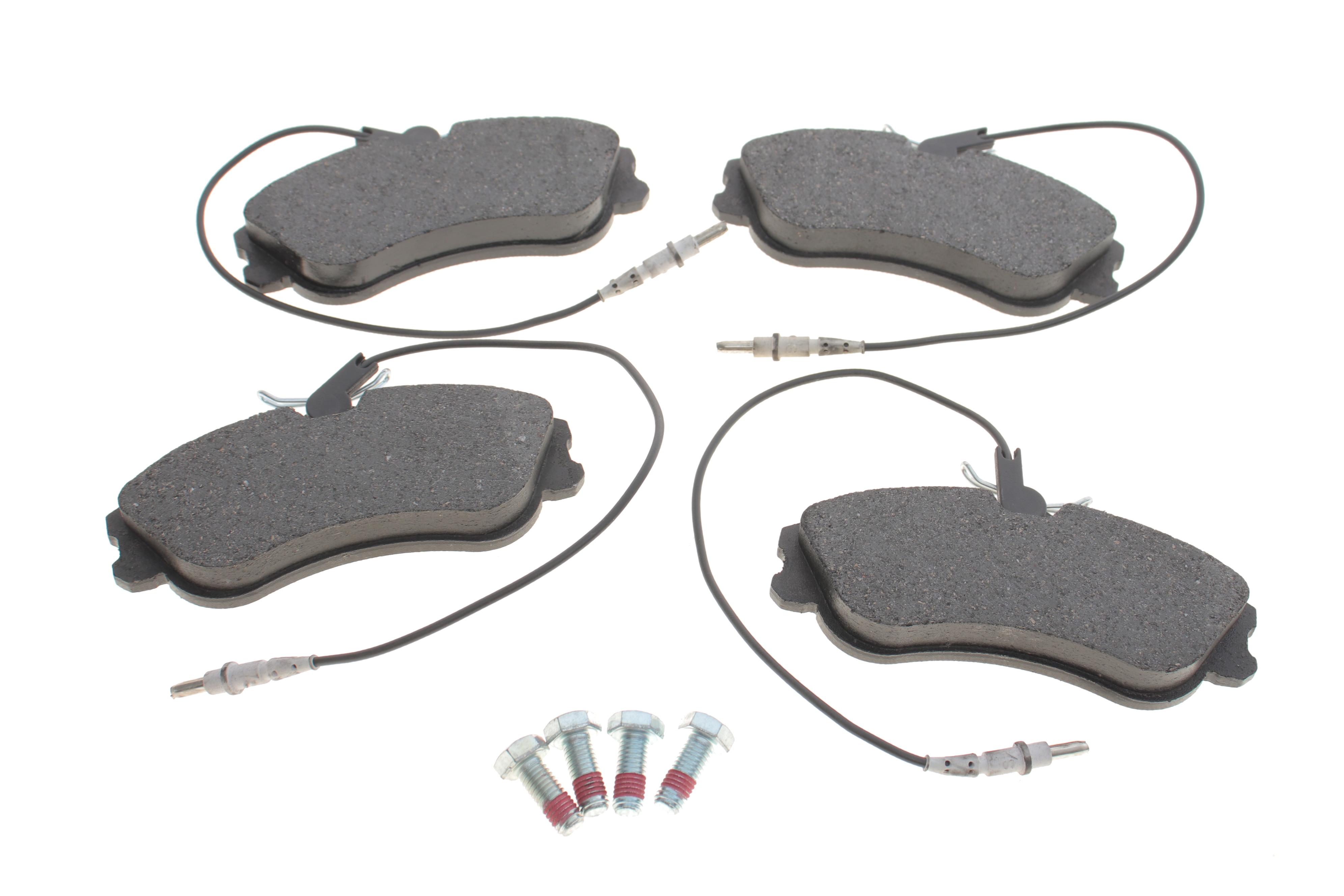 Колодки гальмівні (передні) Citroen Berlingo 96-11/Peugeot Partner 96-15 (Trw) (+датчики)