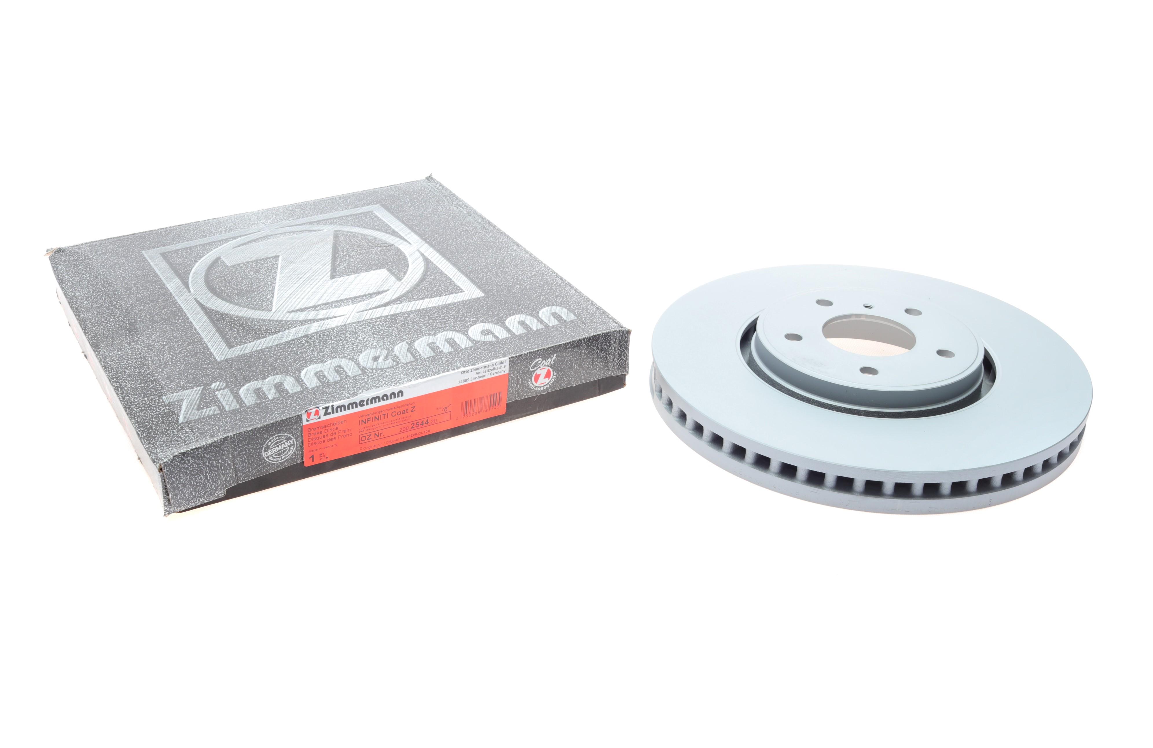 Диск гальмівний (передній) Infiniti EX/FX/M 03- (320x34)