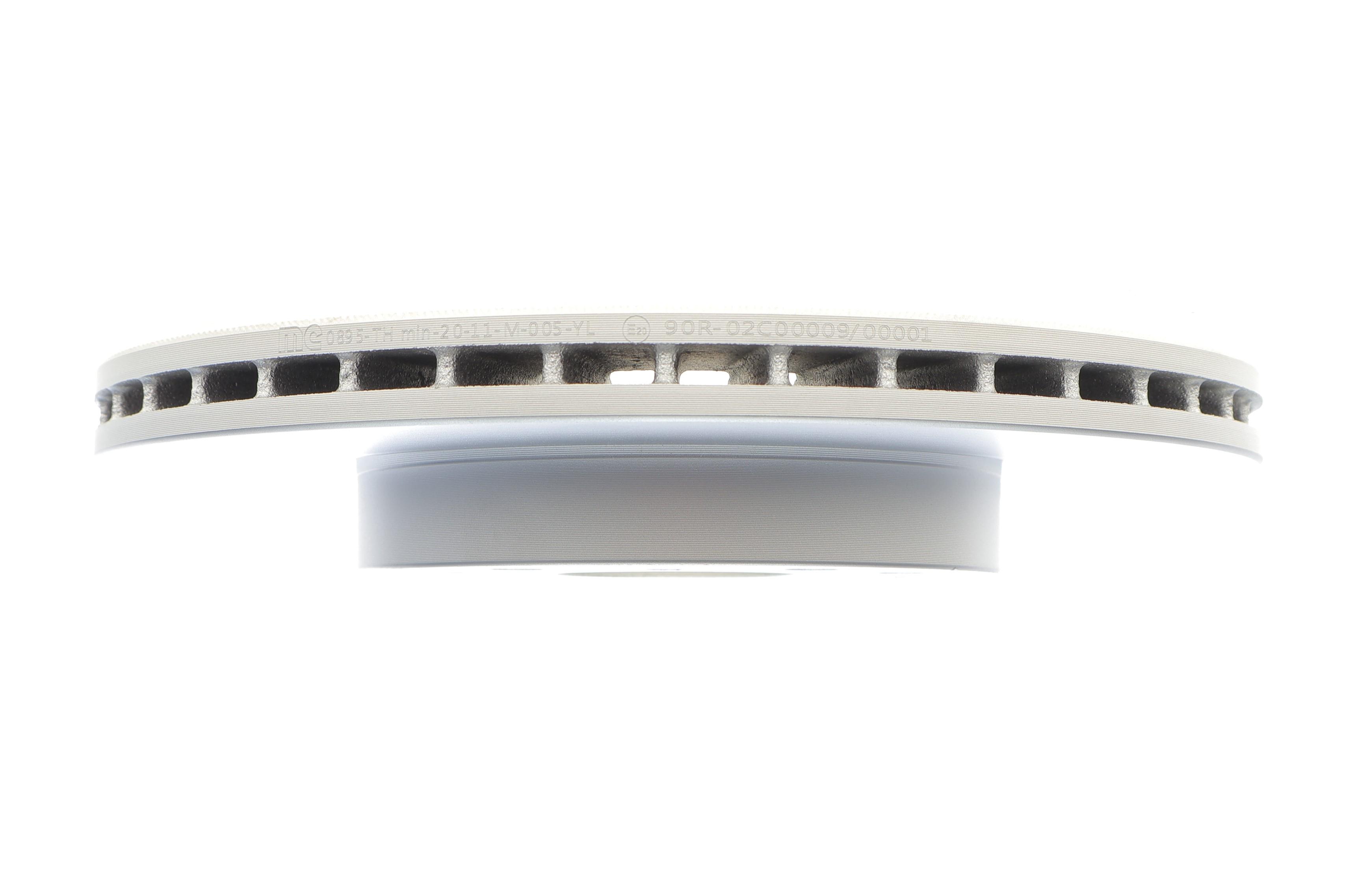 Диск гальмівний (передній) Fiat Sedici 06-14/Suzuki SX4 06-/Peugeot 208 18- (280x22) (з покр.) (вент)