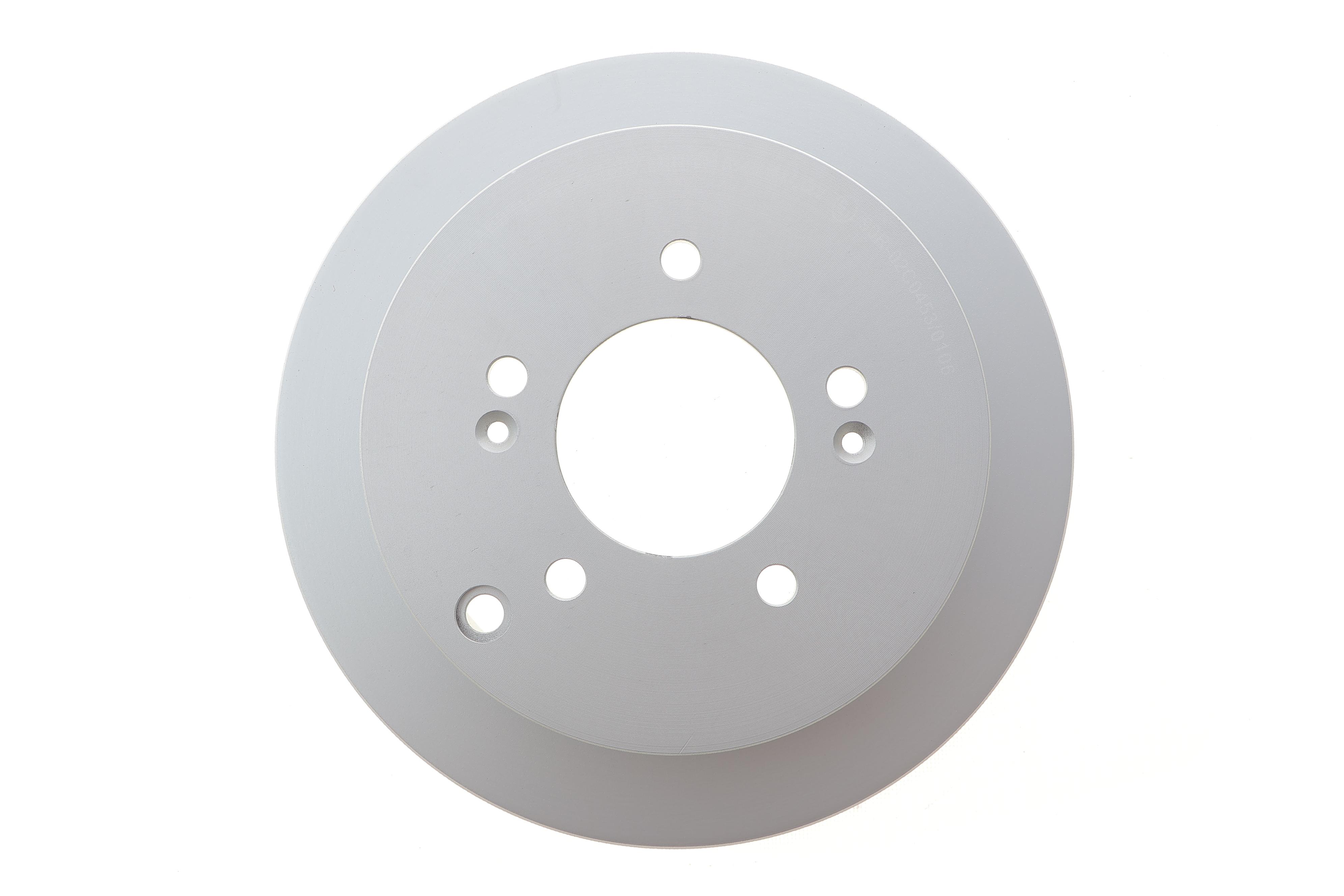 Диск гальмівний (задній) Hyundai Santa Fe 01-06/Tucson 04-10/Kia Sportage 04- (284x10)(з покр)(повн)