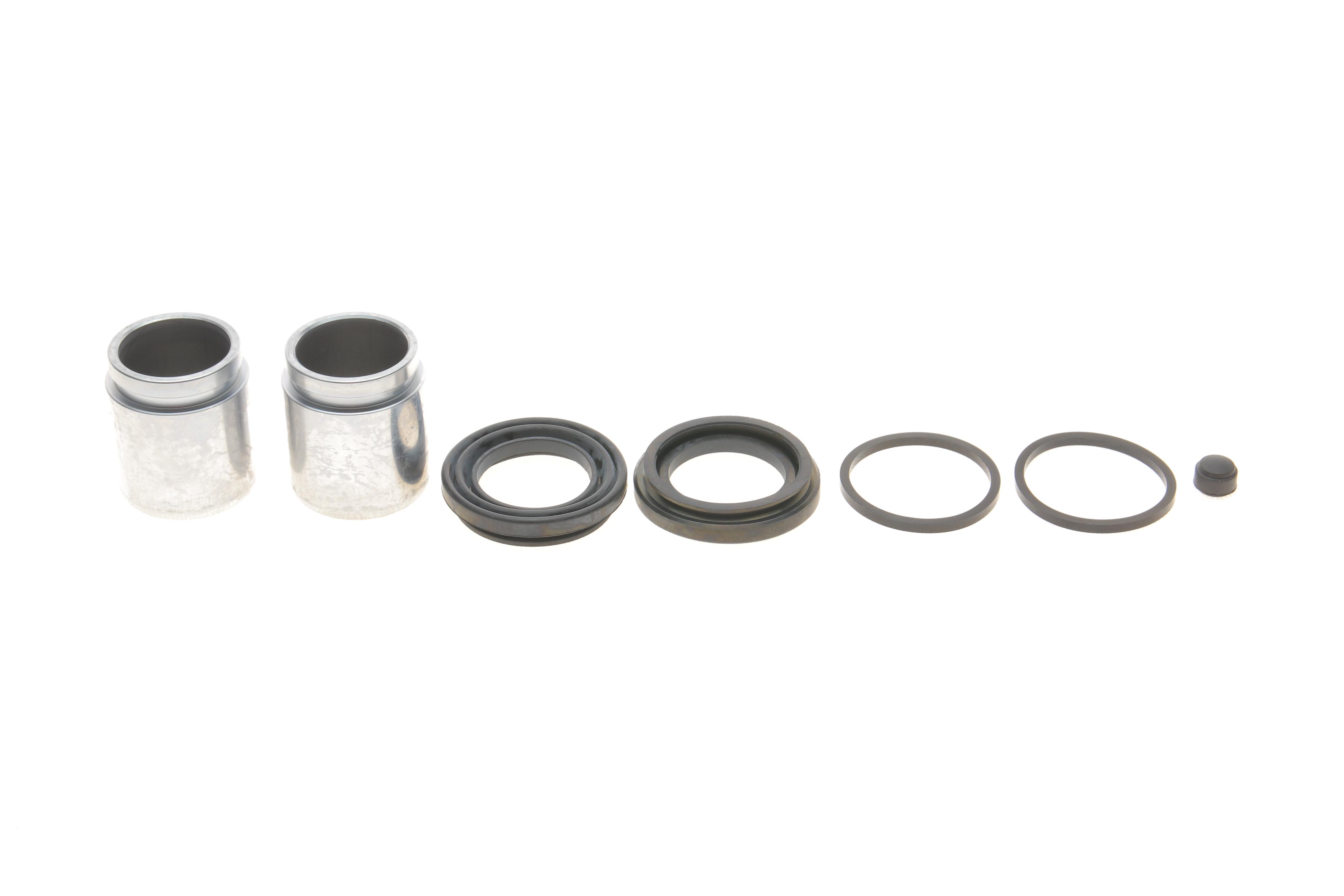 Ремкомплект супорта (переднього) Hyundai Santa Fe 01- (d=43mm) (+2 поршня)