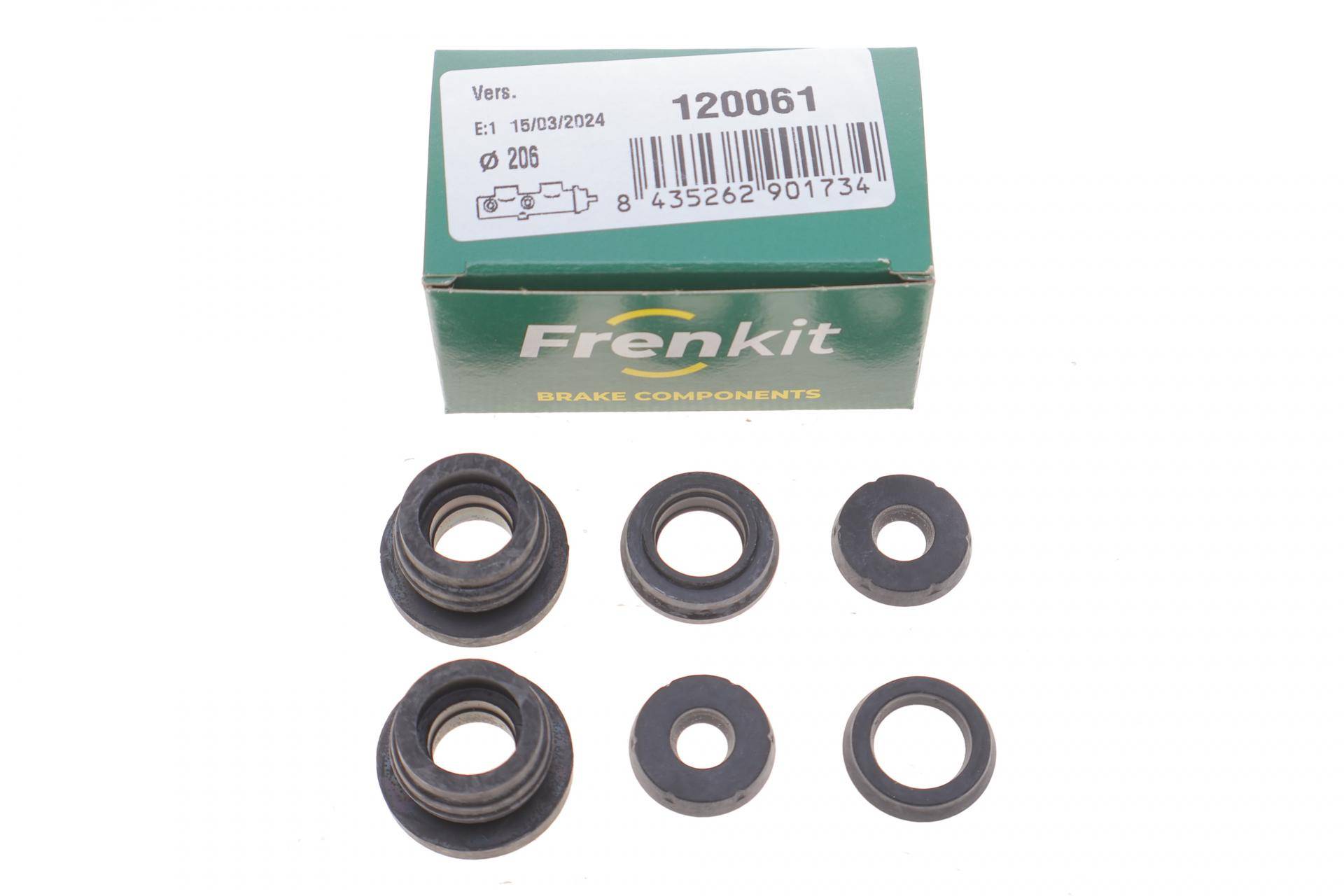 Ремкомплект циліндра гальмівного (головного) Daewoo Lanos 97- (d=20,6mm) (Delco)