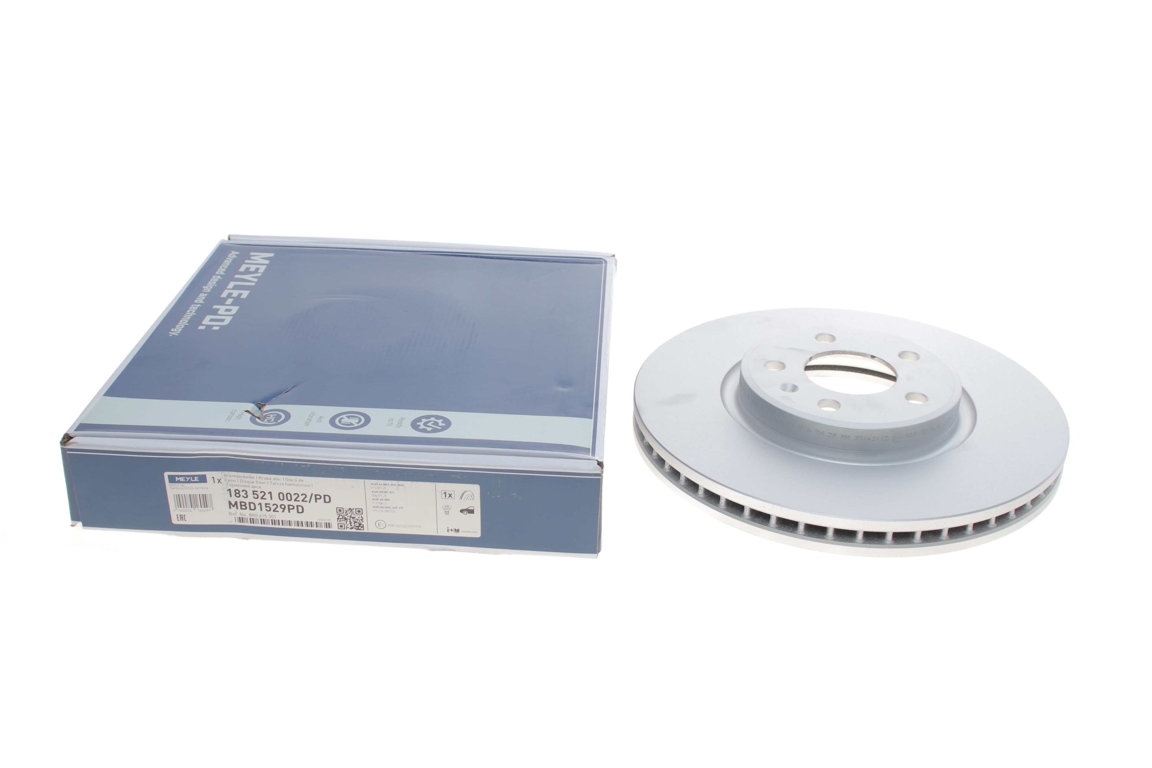 Диск гальмівний (передній) Audi A4/A5/A6/A7/Q5 07- (320х30)