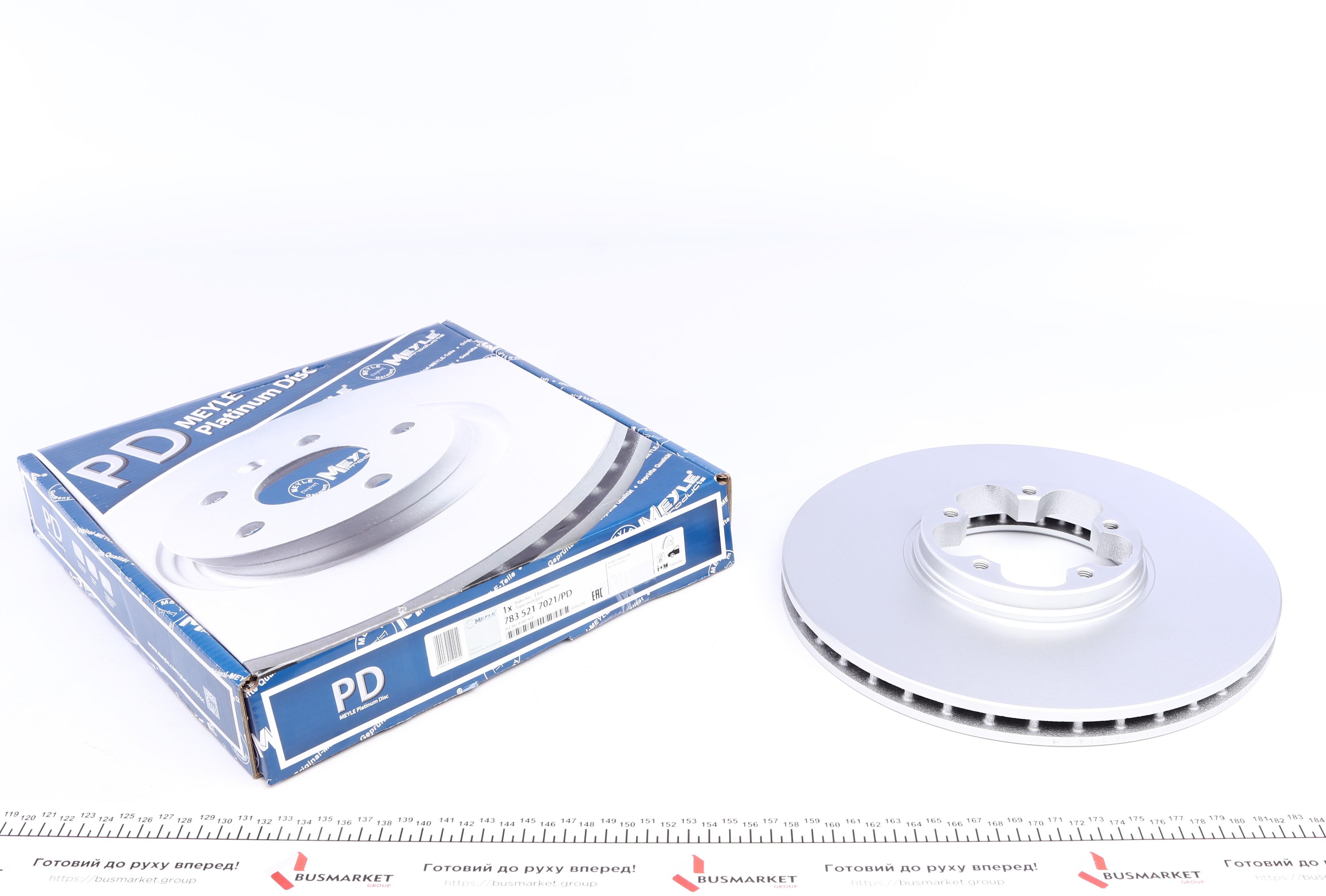 Диск гальмівний (передній) Ford Transit 00- (RWD) (294x24.5)