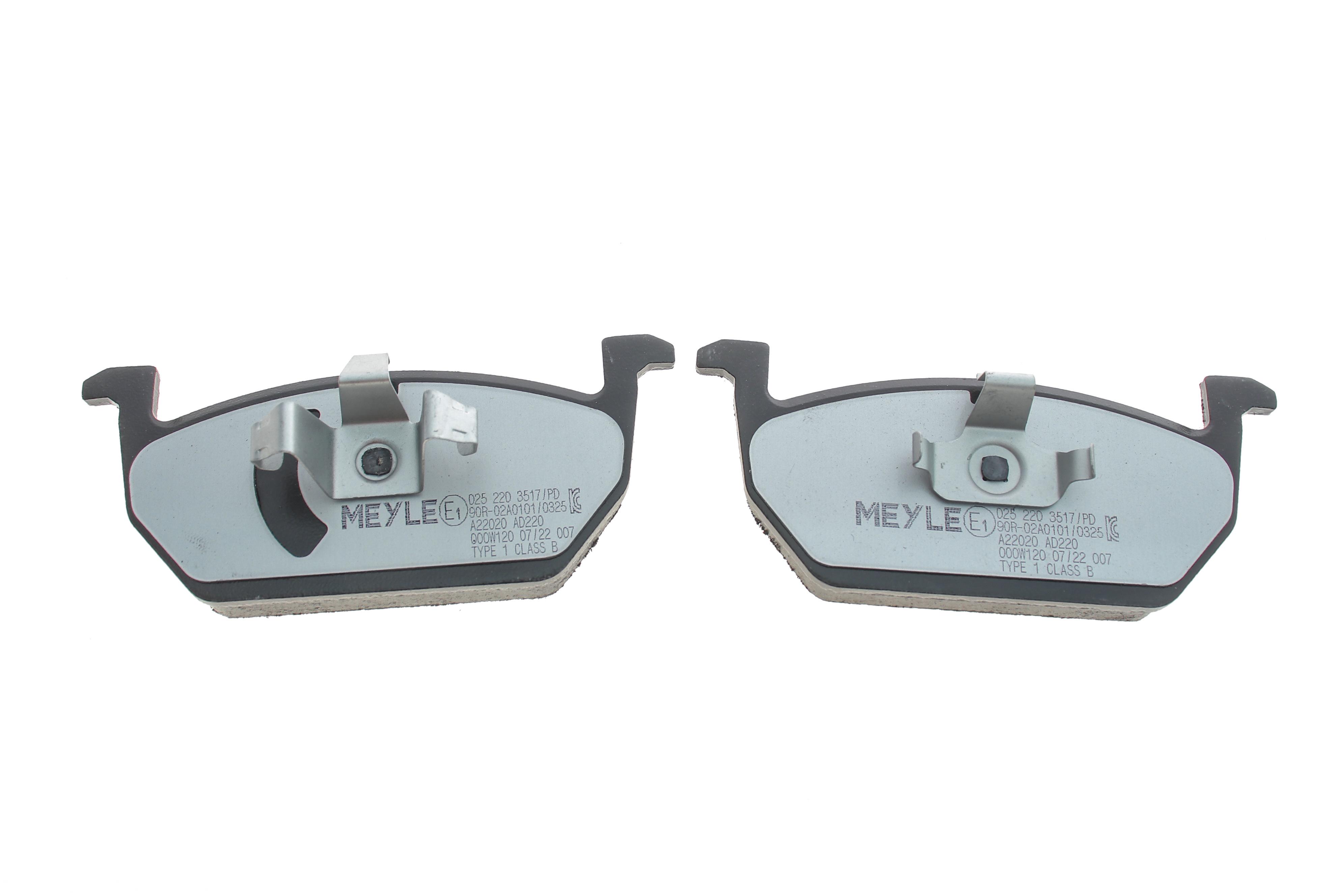 Колодки гальмівні (передні) Audi A3/VW Golf VII 12- (з датчиком) (Ate)