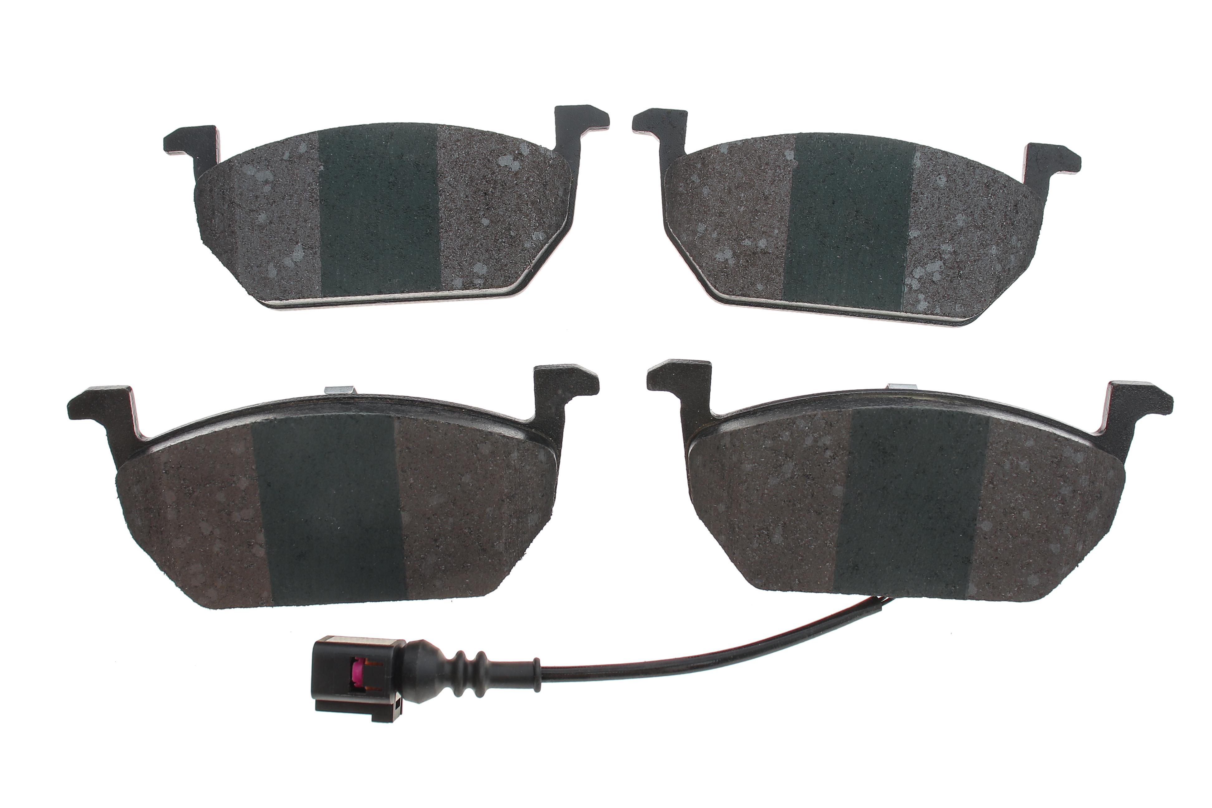 Колодки гальмівні (передні) Audi A3/VW Golf VII 12- (з датчиком) (Ate)