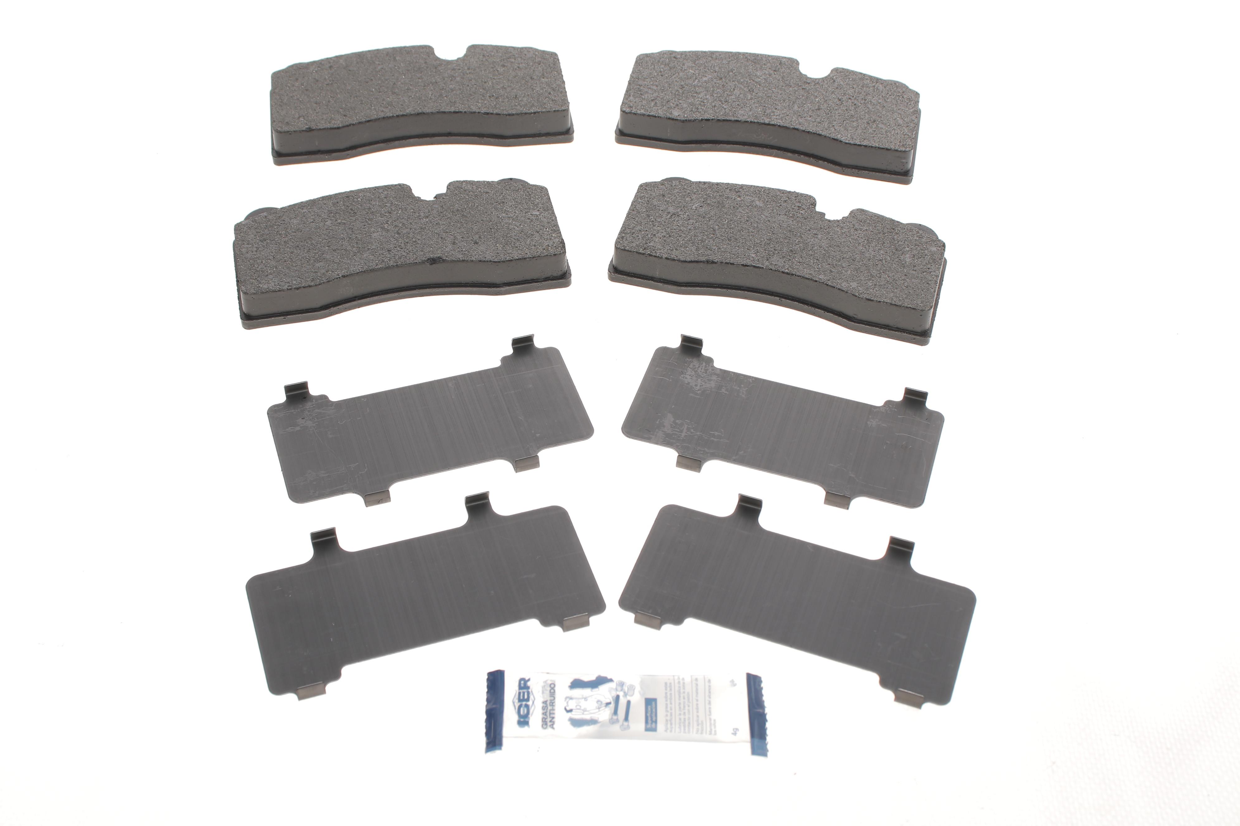 Колодки гальмівні (задні) Audi Q7 06-16/R8 07-/BMW 2 (F22/F87) 12-/3 (F30/F80) 11-18