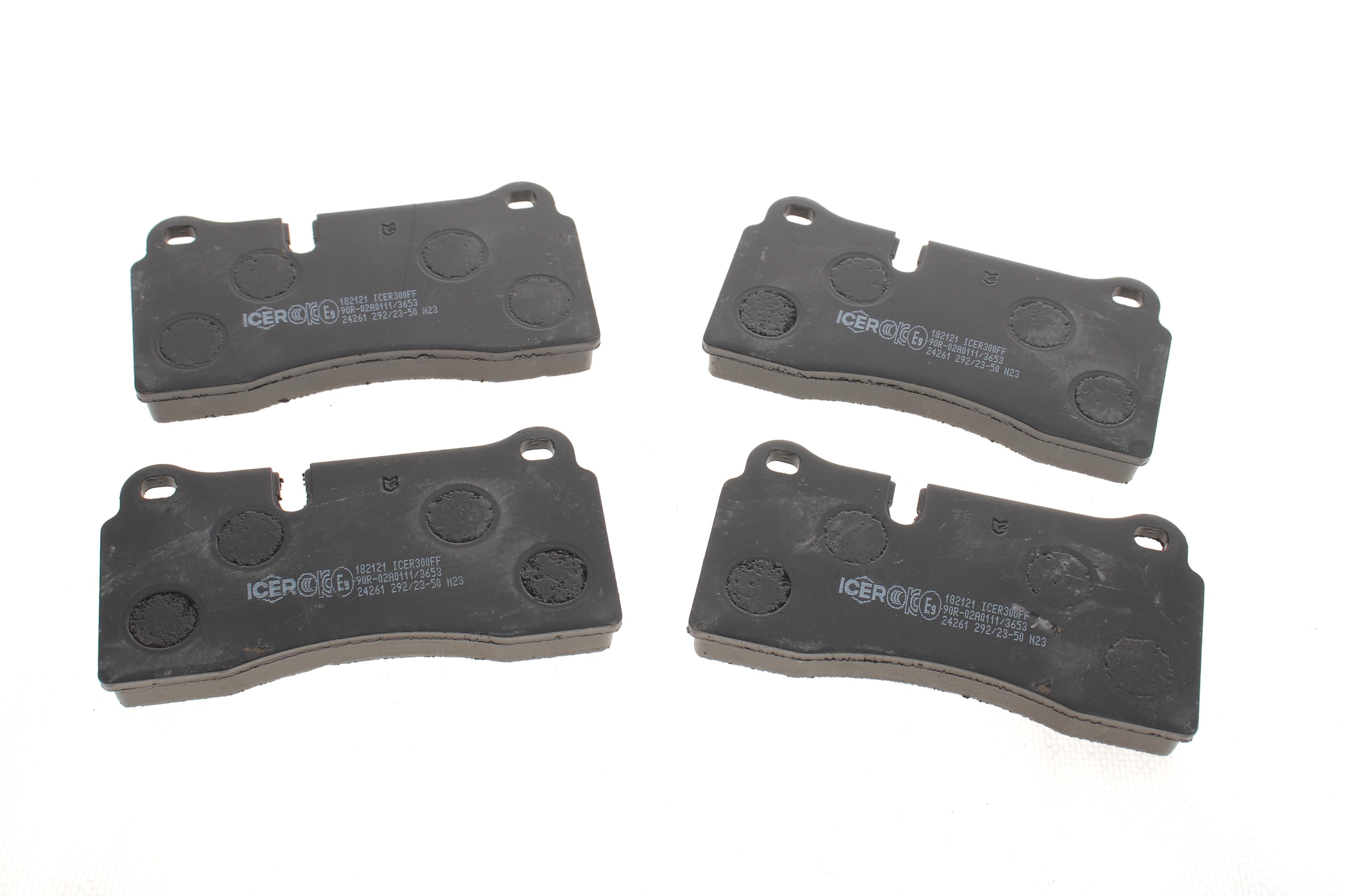 Колодки гальмівні (задні) Audi Q7 06-16/R8 07-/BMW 2 (F22/F87) 12-/3 (F30/F80) 11-18