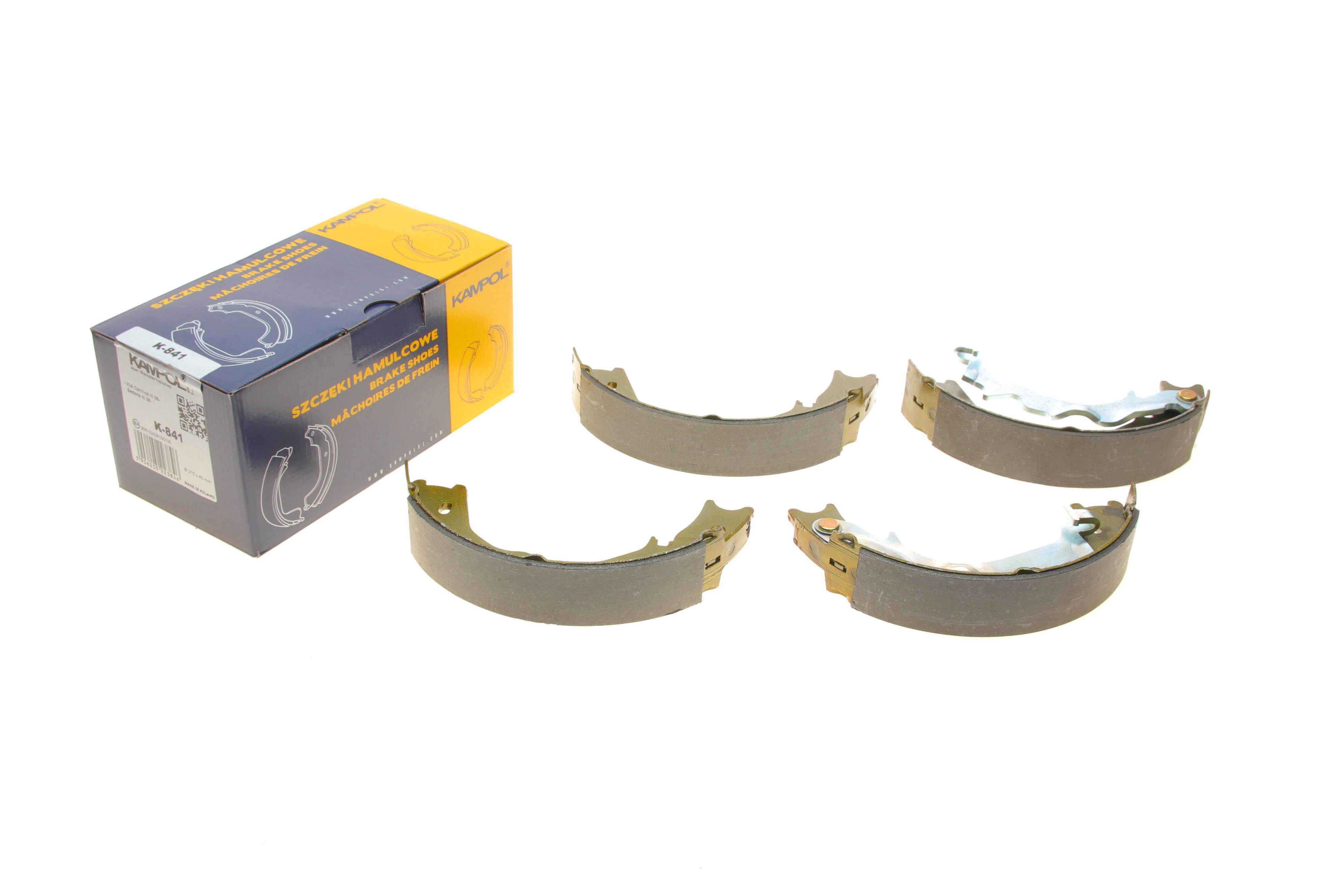 Колодки ручника Kia Carnival/Sedona 05- (210x40)