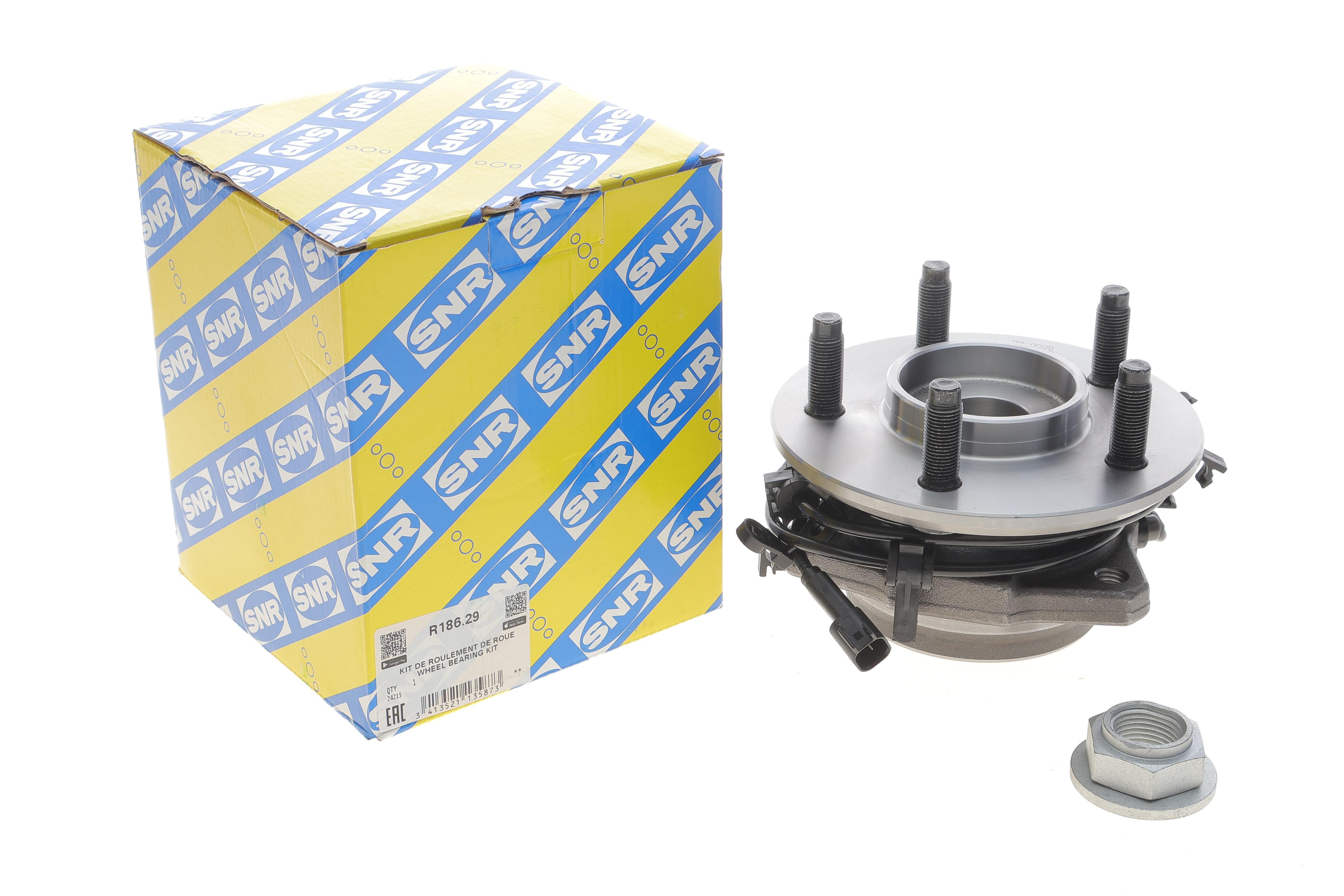 Підшипник маточини (передньої) Jeep Cherokee 01-08 (R) (+ABS)