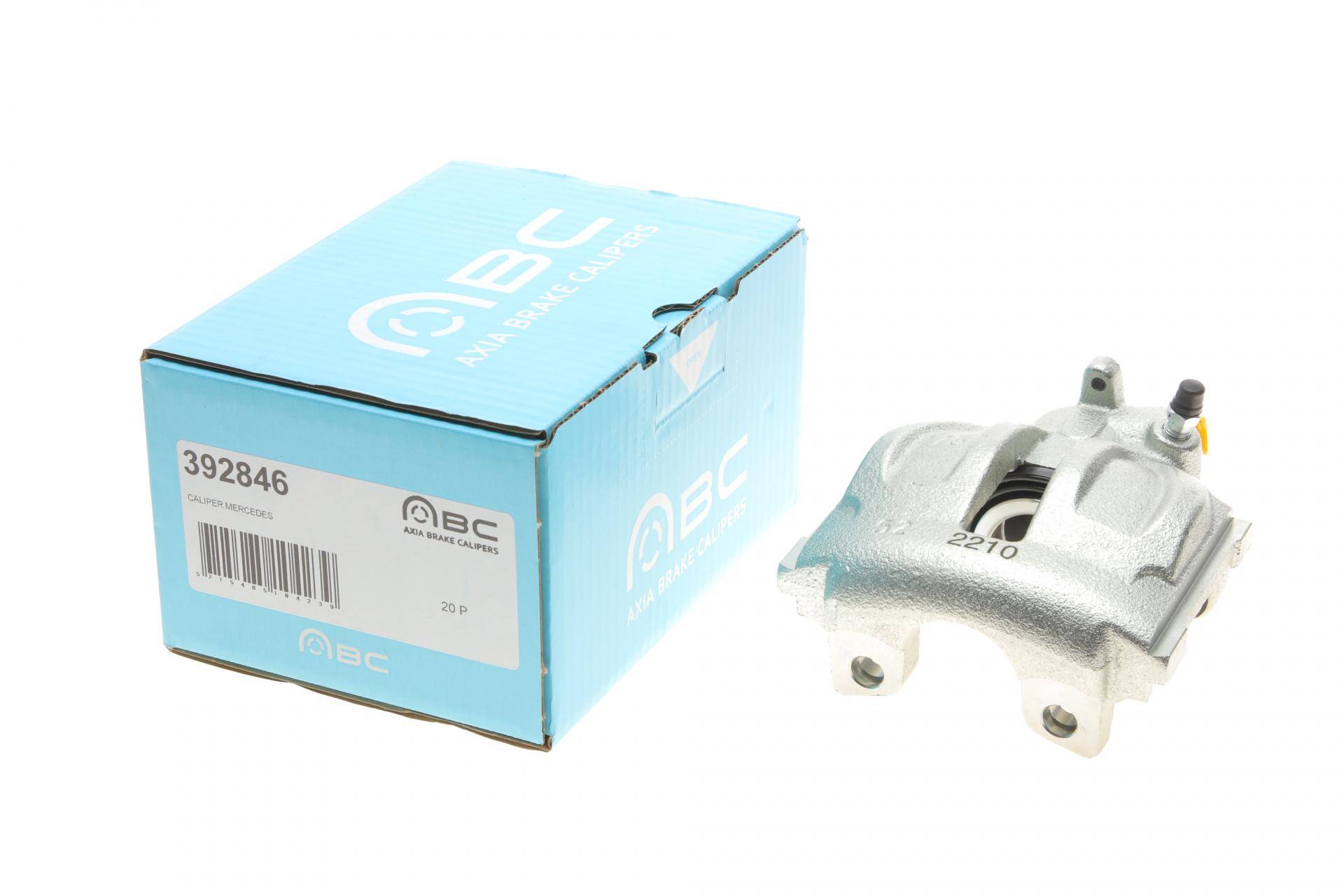 Супорт гальмівний (задній) (L) MB Sprinter 308-316/VW LT (28-35) 95-06 (d=52mm) (Ate)