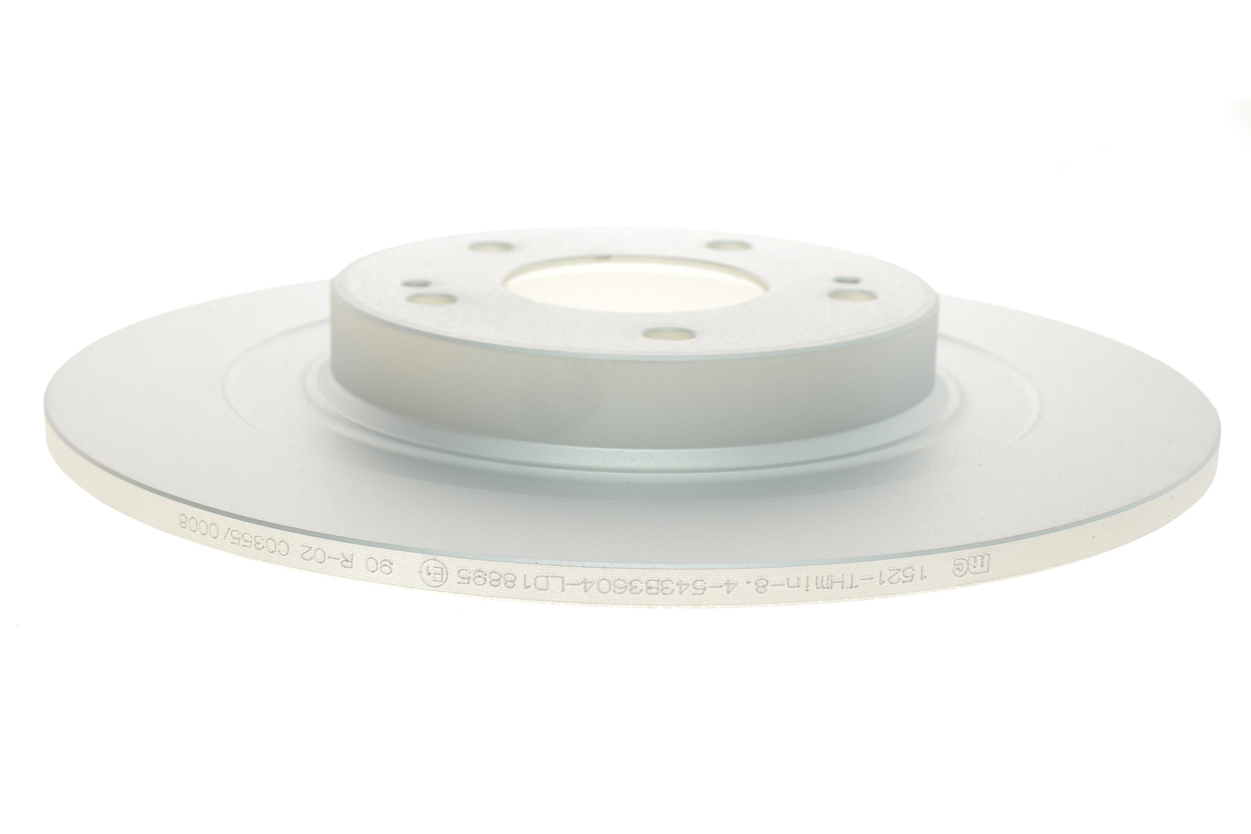 Диск гальмівний (задній) Mitsubishi Outlander 12-/Peugeot 4008 1.6/1.8HDi 12- (302x10) (з покриттям)