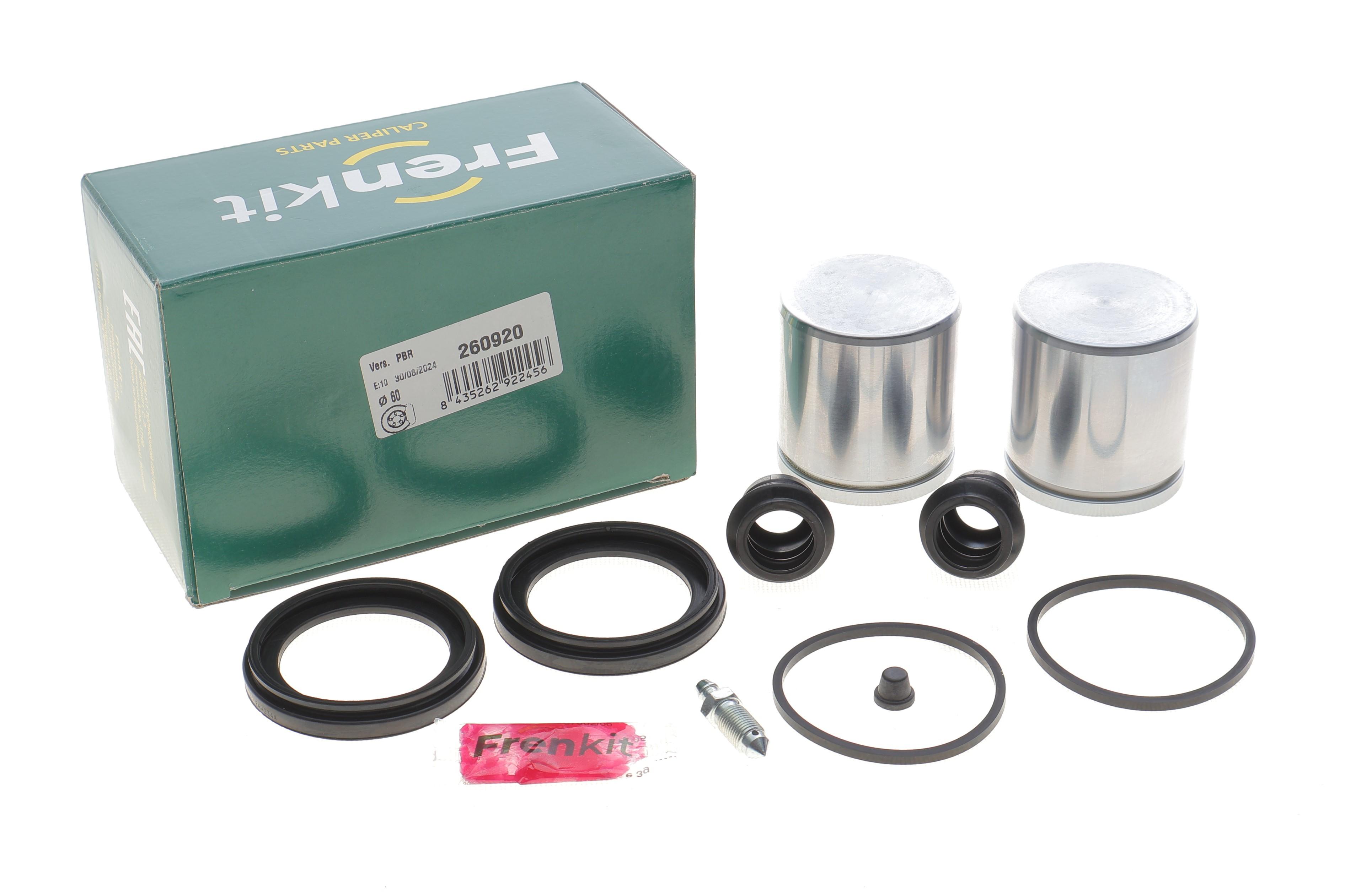 Ремкомплект супорта (переднього) Ford Ranger 99-12 (d=60mm) (PBR) (+ поршень)