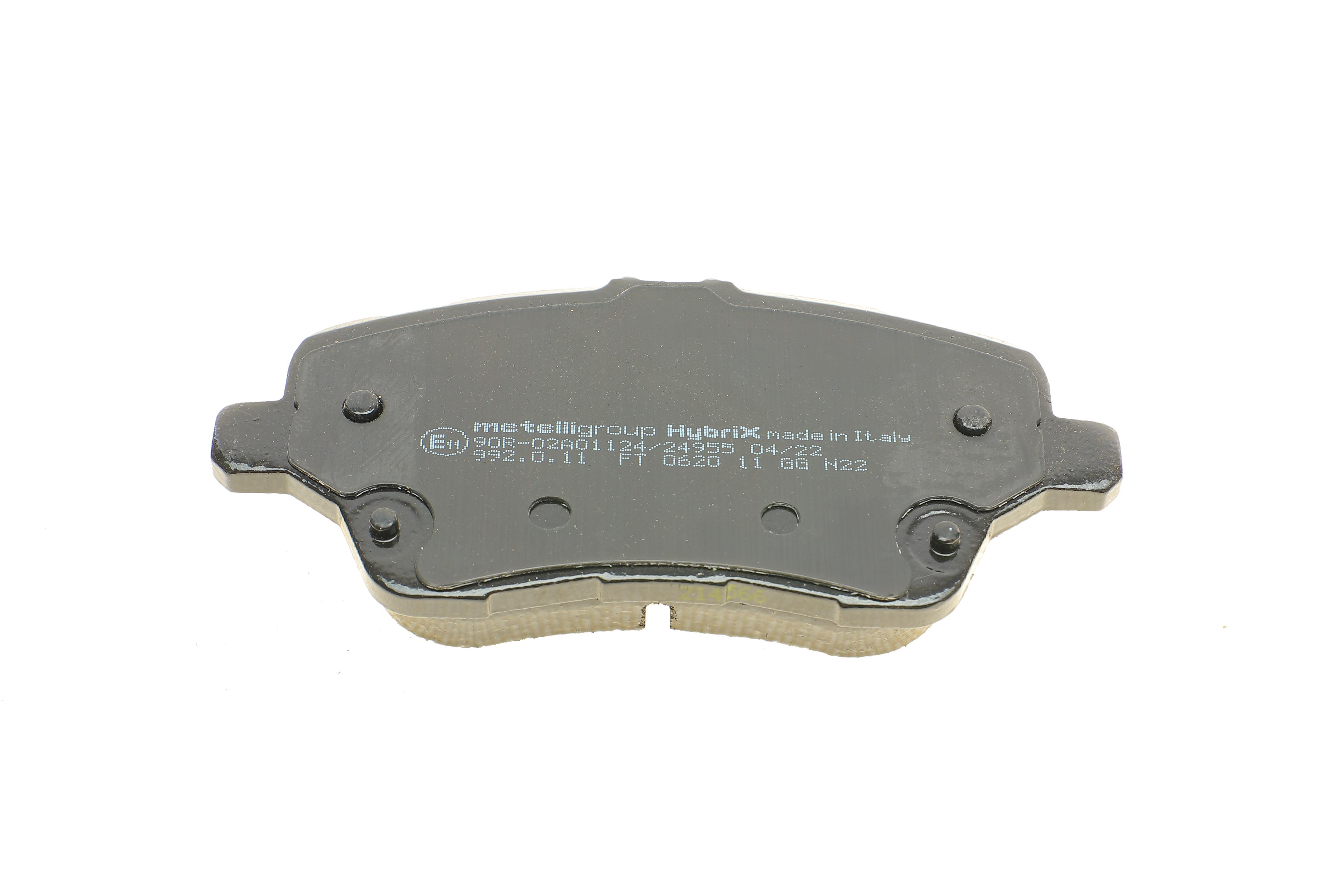 Колодки гальмівні (передні) Ford Transit Courier/Tourneo Courier 14-/Fiesta VI 08-/B-Max 12-