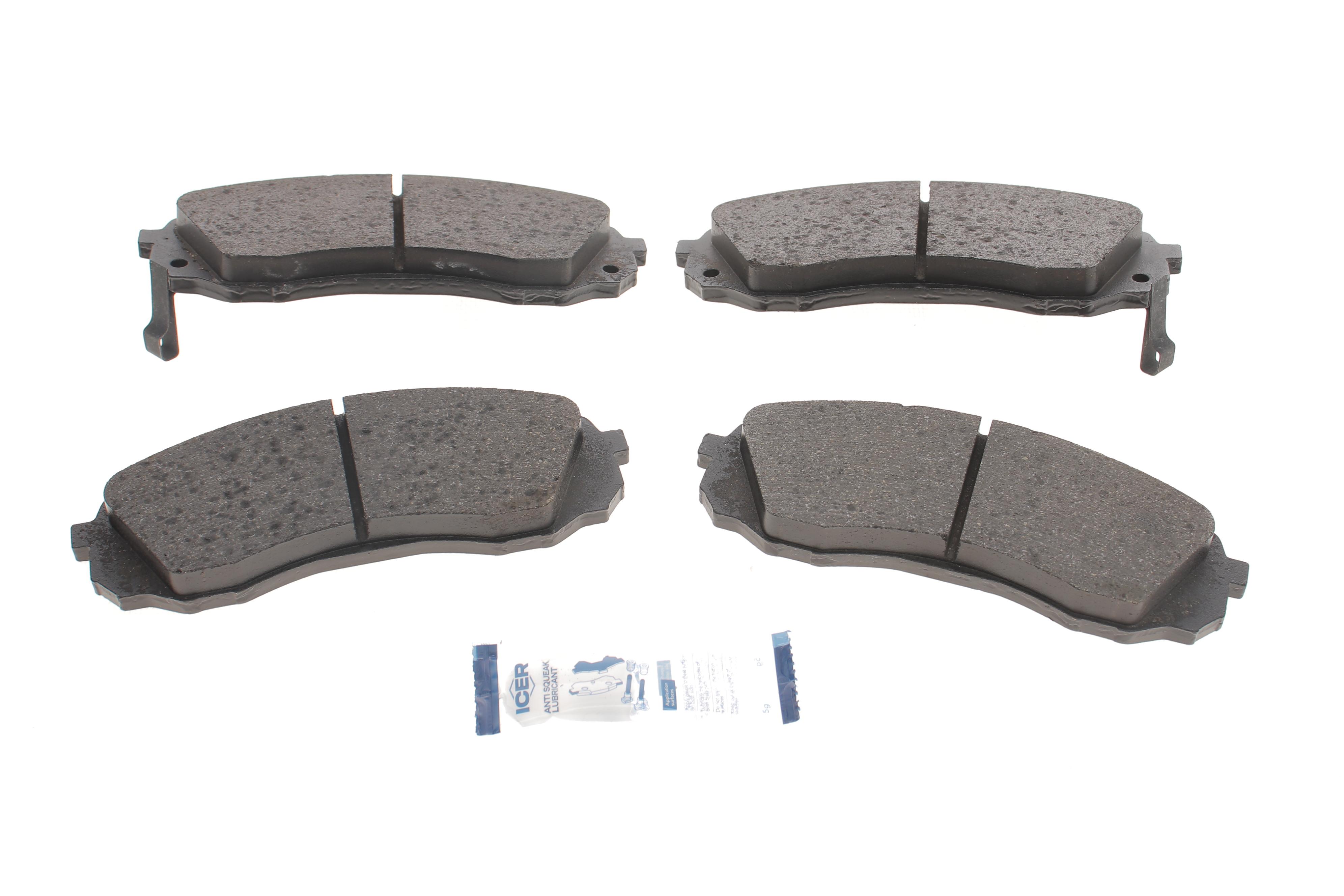 Колодки гальмівні (передні) Hyundai H-1 08-/Kia Carnival 06-