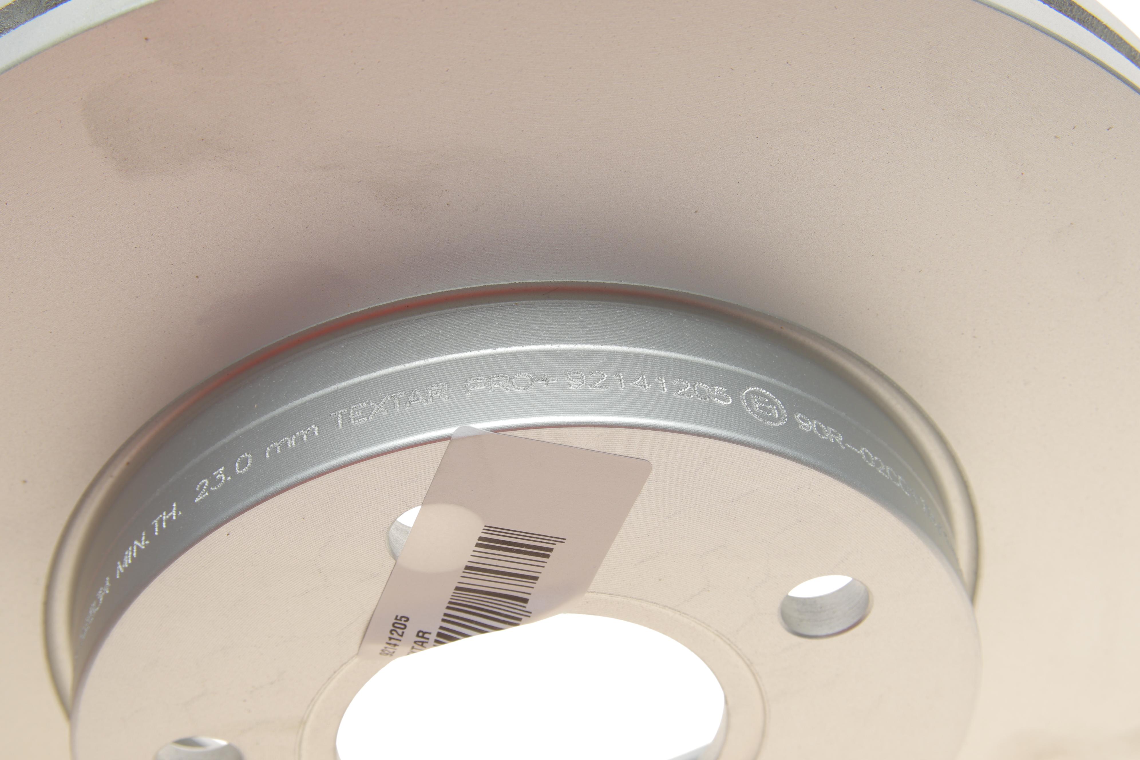 Диск гальмівний (передній) Ford C-max/Focus/Volvo C30/C70/S40/V50 04- (278x25) PRO+