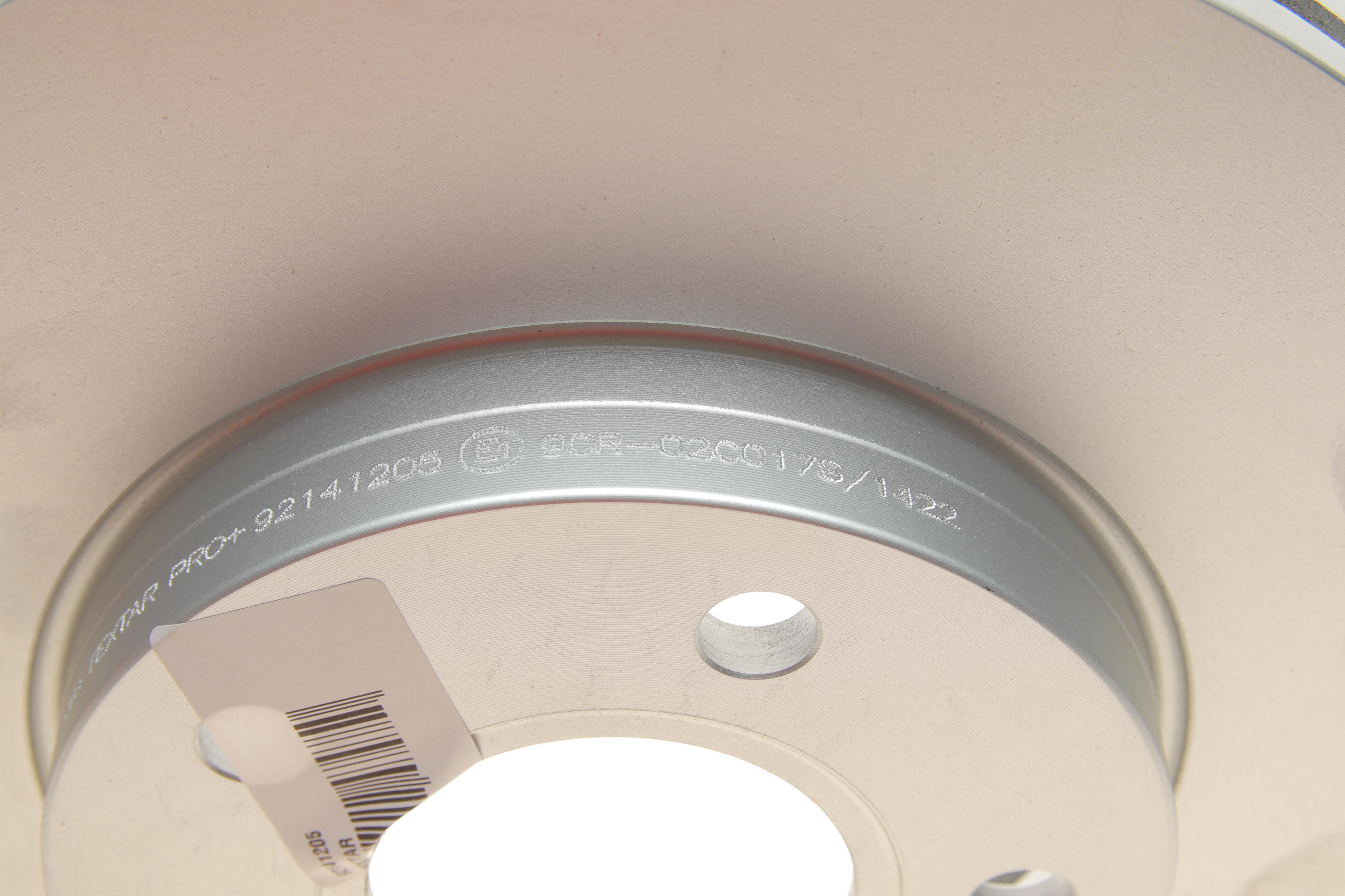 Диск гальмівний (передній) Ford C-max/Focus/Volvo C30/C70/S40/V50 04- (278x25) PRO+