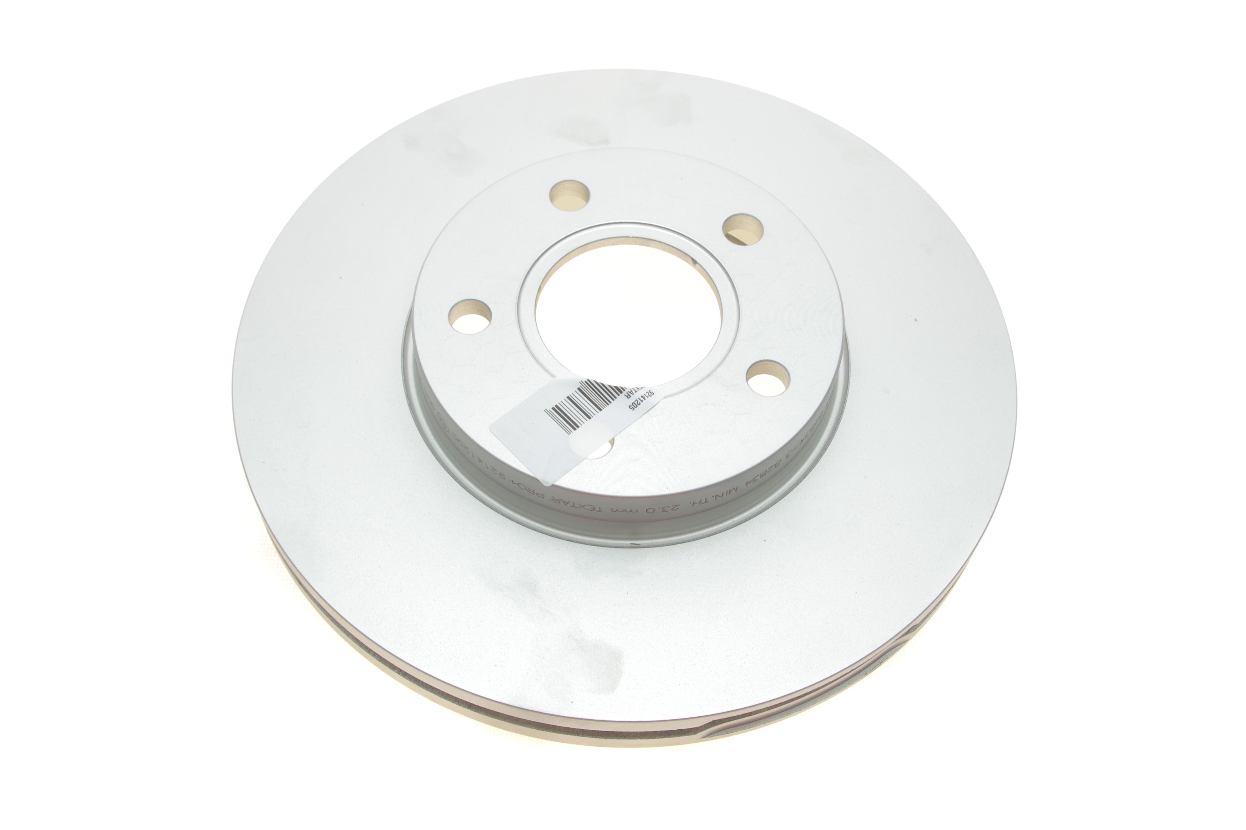 Диск гальмівний (передній) Ford C-max/Focus/Volvo C30/C70/S40/V50 04- (278x25) PRO+