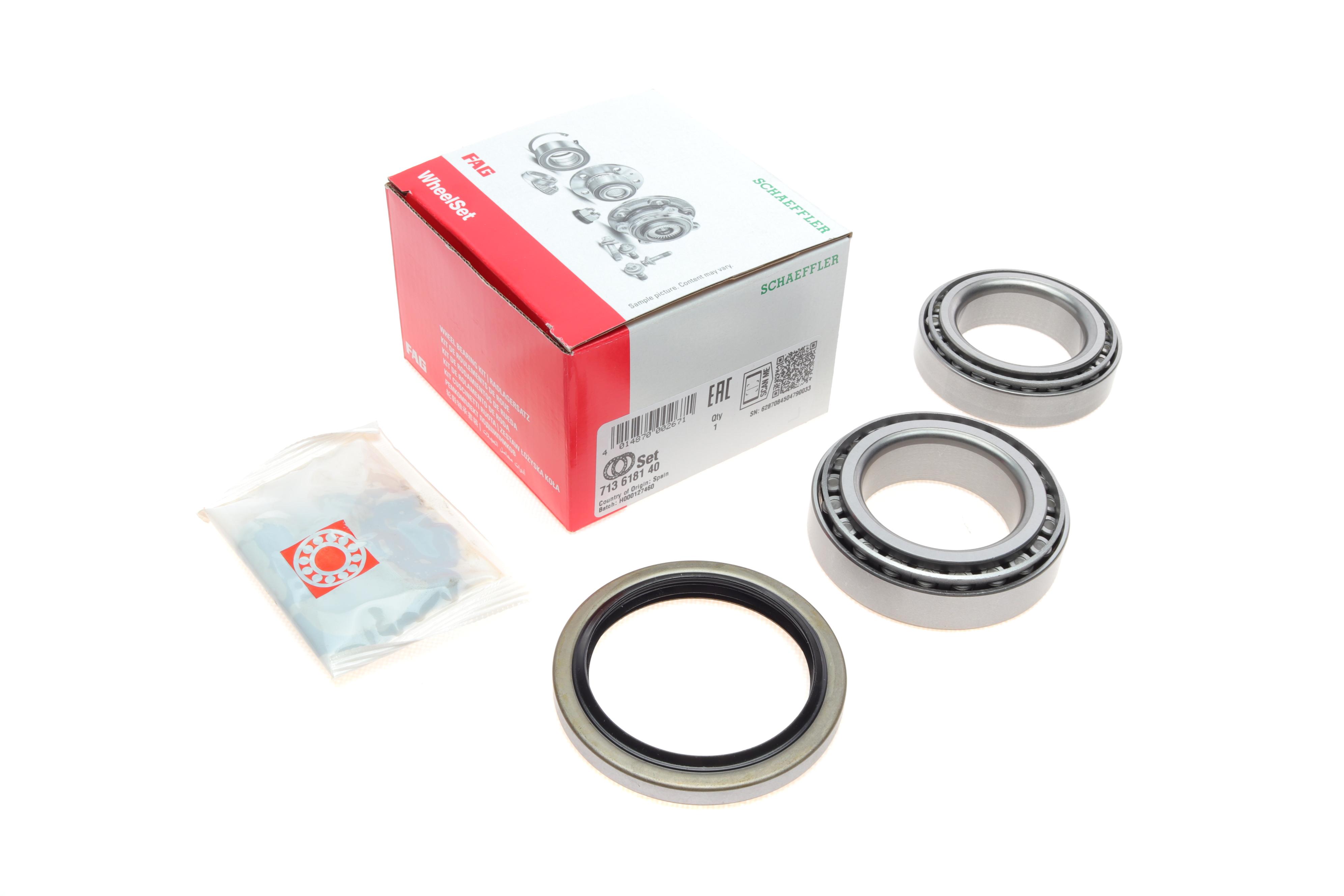 Підшипник маточини (передньої) Toyota Land Cruiser/Hilux V -97 (К-кт)