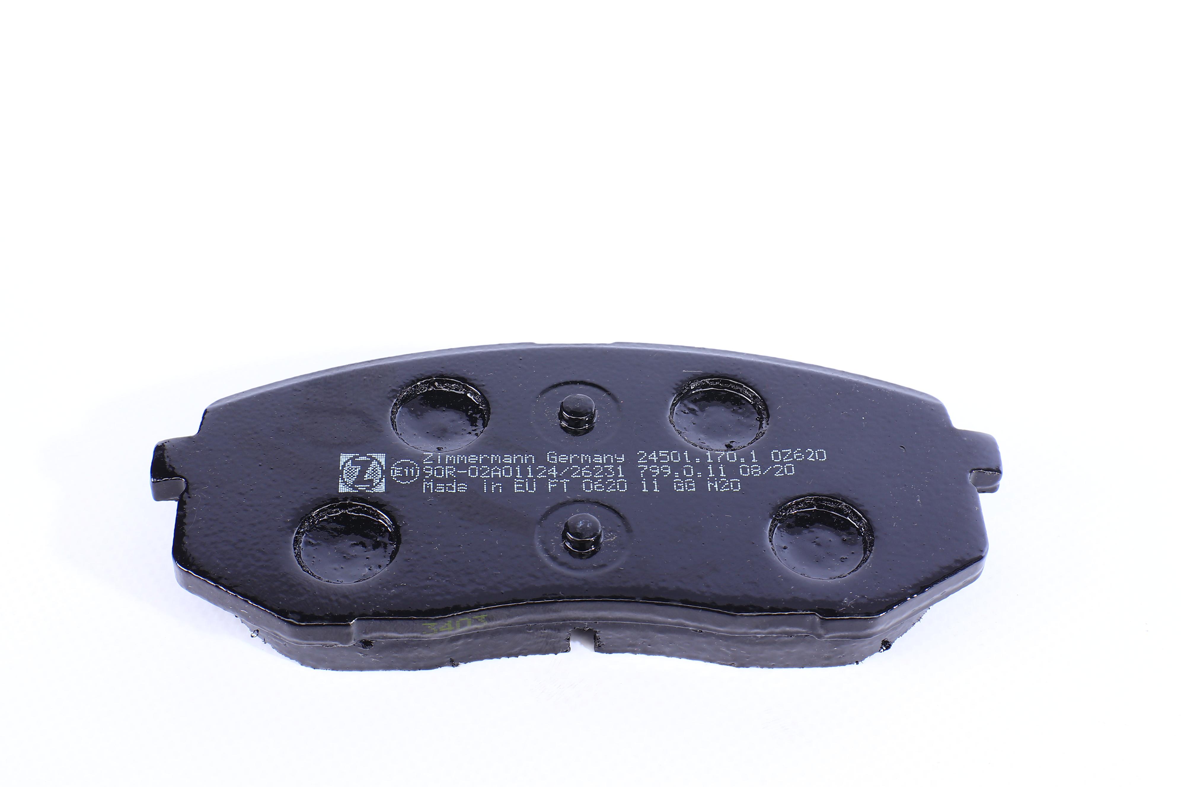 Колодки гальмівні (передні) Kia Sportage/Carens III/Optima 04- (Mando)