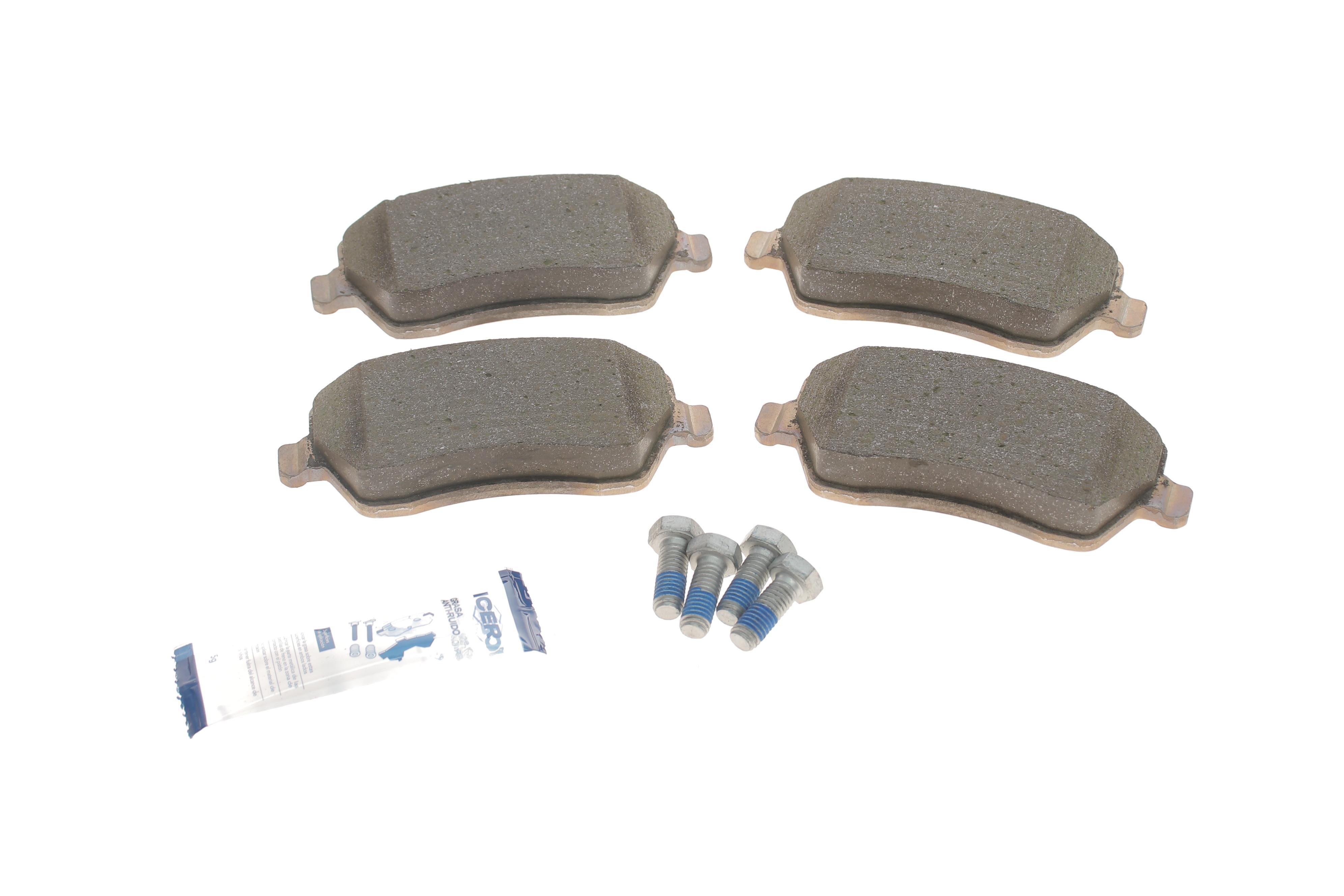 Колодки гальмівні (передні) Renault Kangoo Z.E. 11-/Zoe 12-