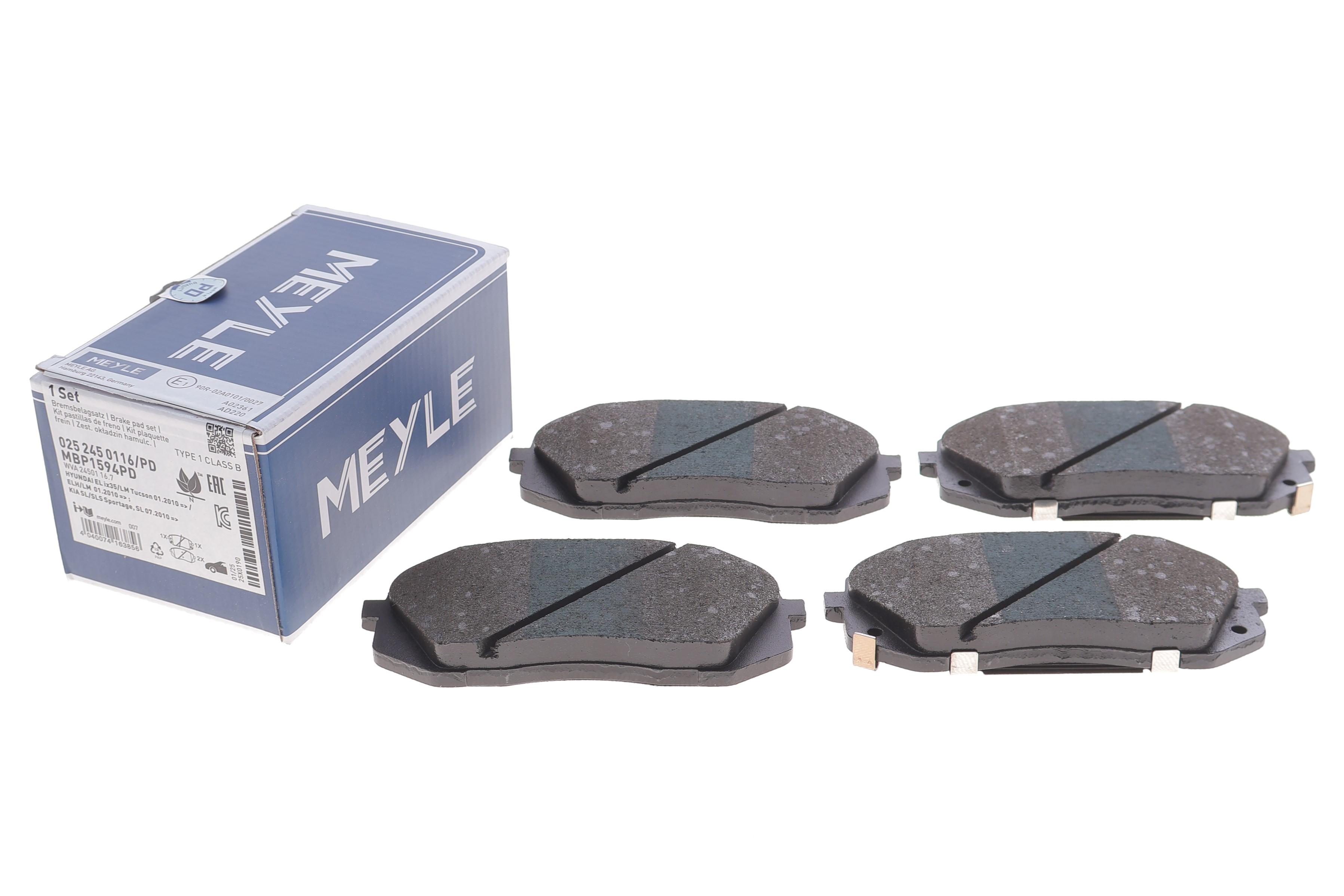 Колодки гальмівні (передні) Hyundai i40/ix35/Kia Sportage 10-