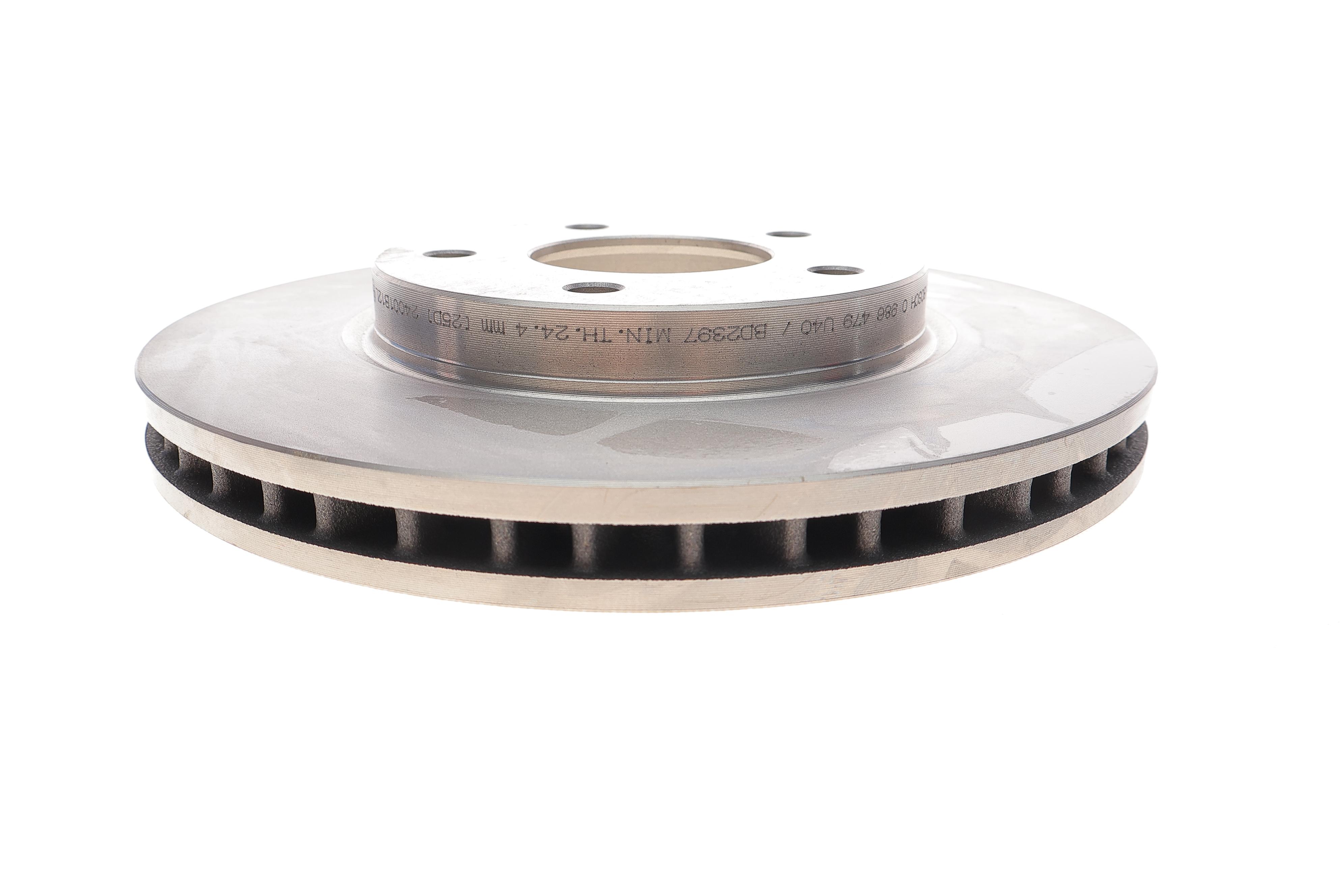 Диск гальмівний (передній) Dodge Caber 06- (276x26) (вентильований)