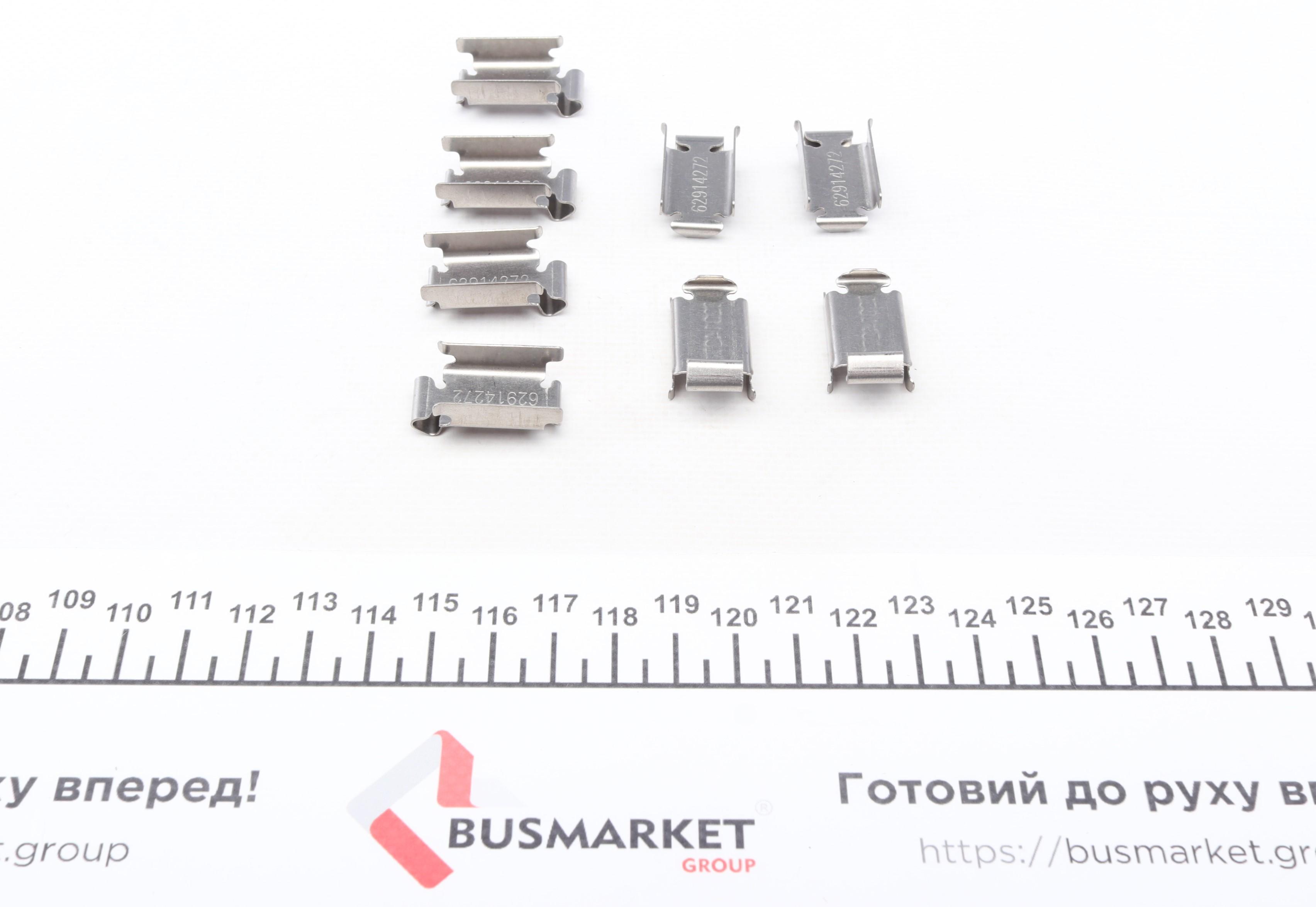 Планка супорта (переднього) прижимна (к-кт) Opel Insignia A 09- R18/R19 (Lucas)