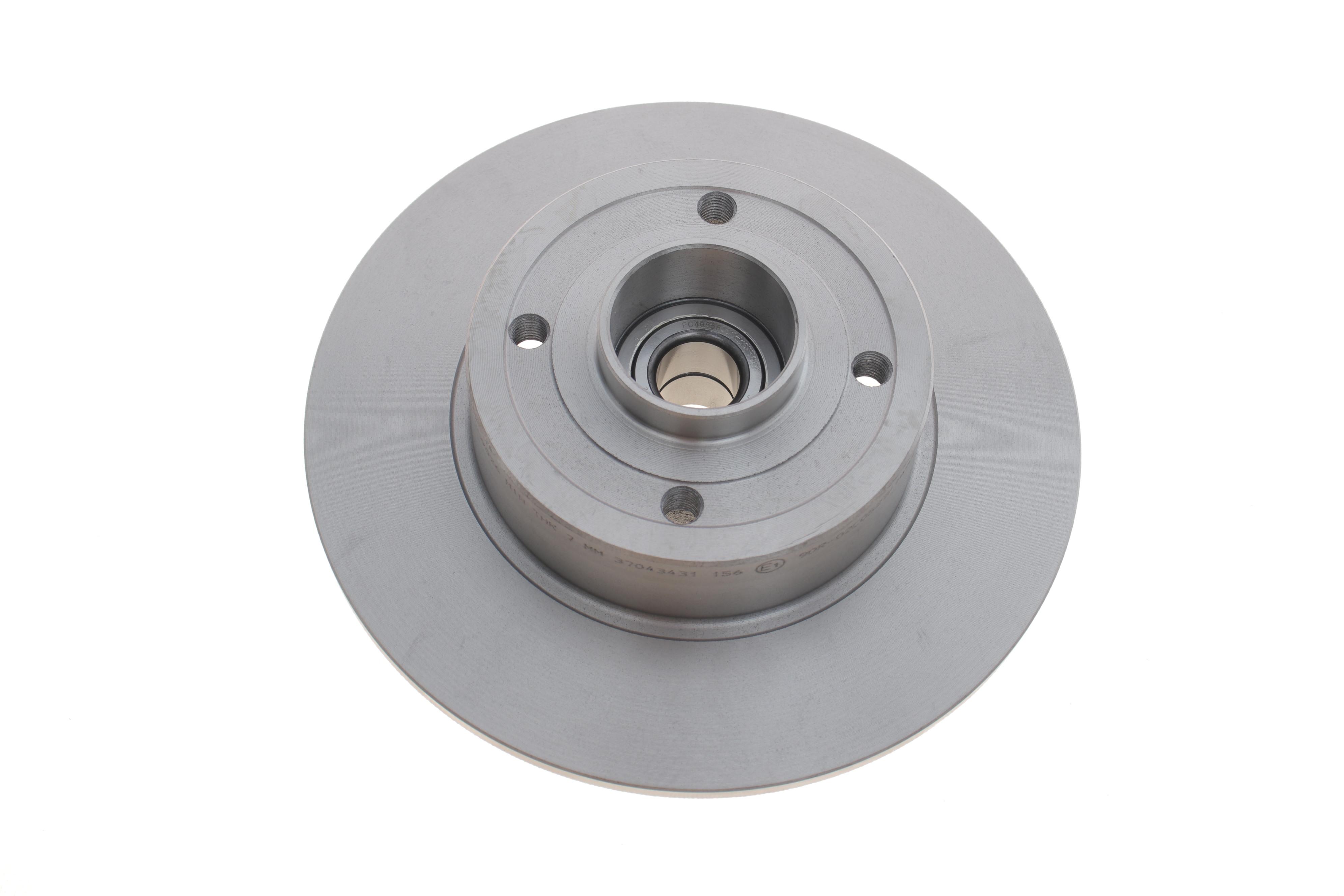 Диск гальмівний (задній) Renault Megane II 03- (240х8) (+ABS) (з підшипником)