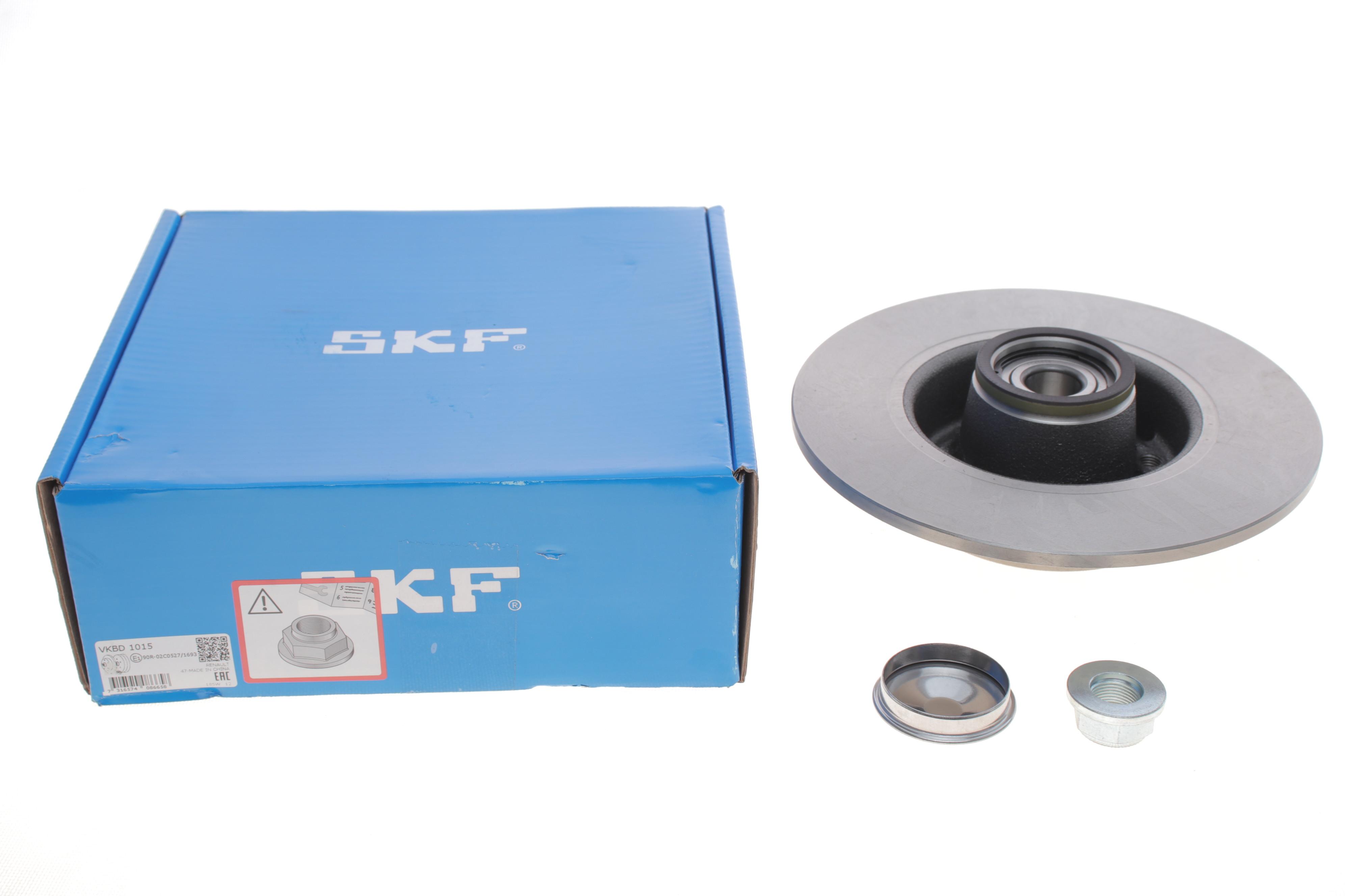 Диск гальмівний (задній) Renault Megane II 03- (240х8) (+ABS) (з підшипником)