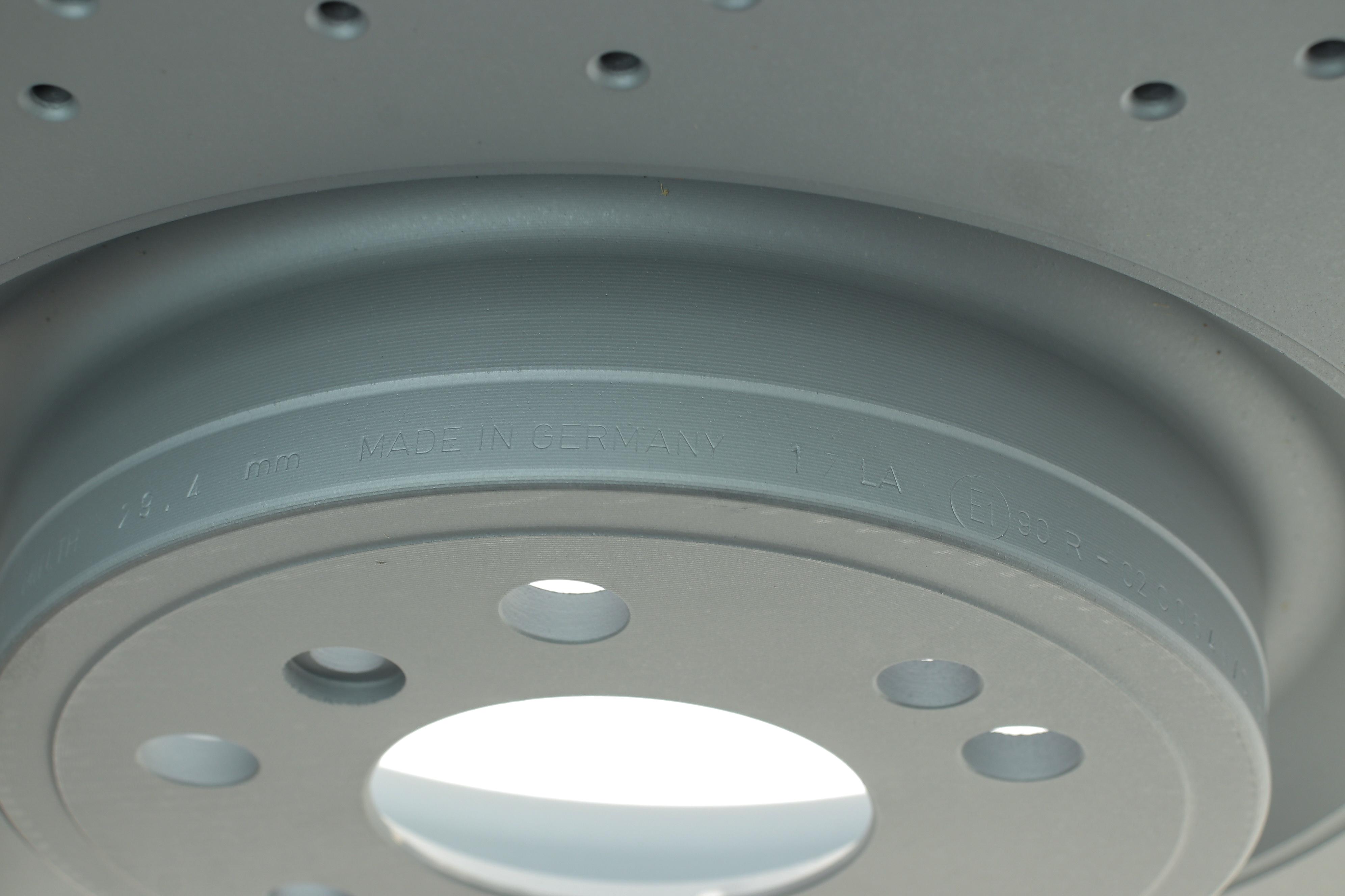 Диск гальмівний (передній) MB M-class (W166) 11-15/GLE (W166) 15-19 (350x32) (з отворами) (вент.)