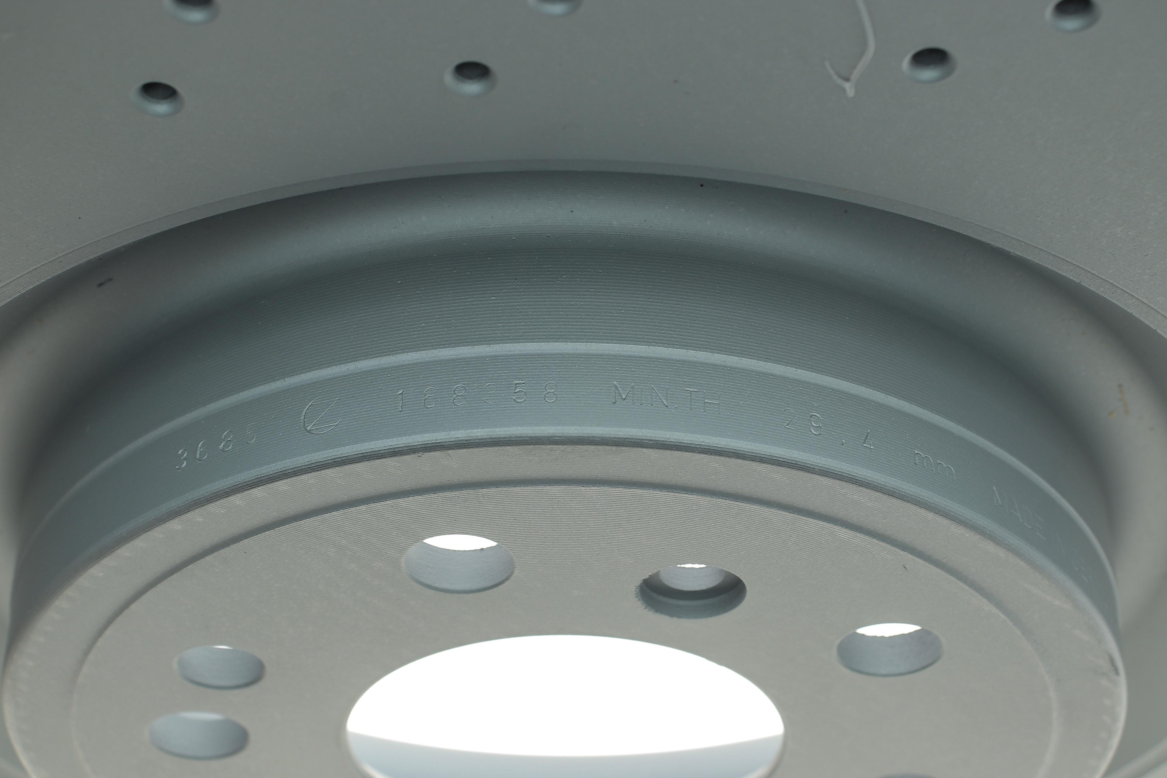 Диск гальмівний (передній) MB M-class (W166) 11-15/GLE (W166) 15-19 (350x32) (з отворами) (вент.)