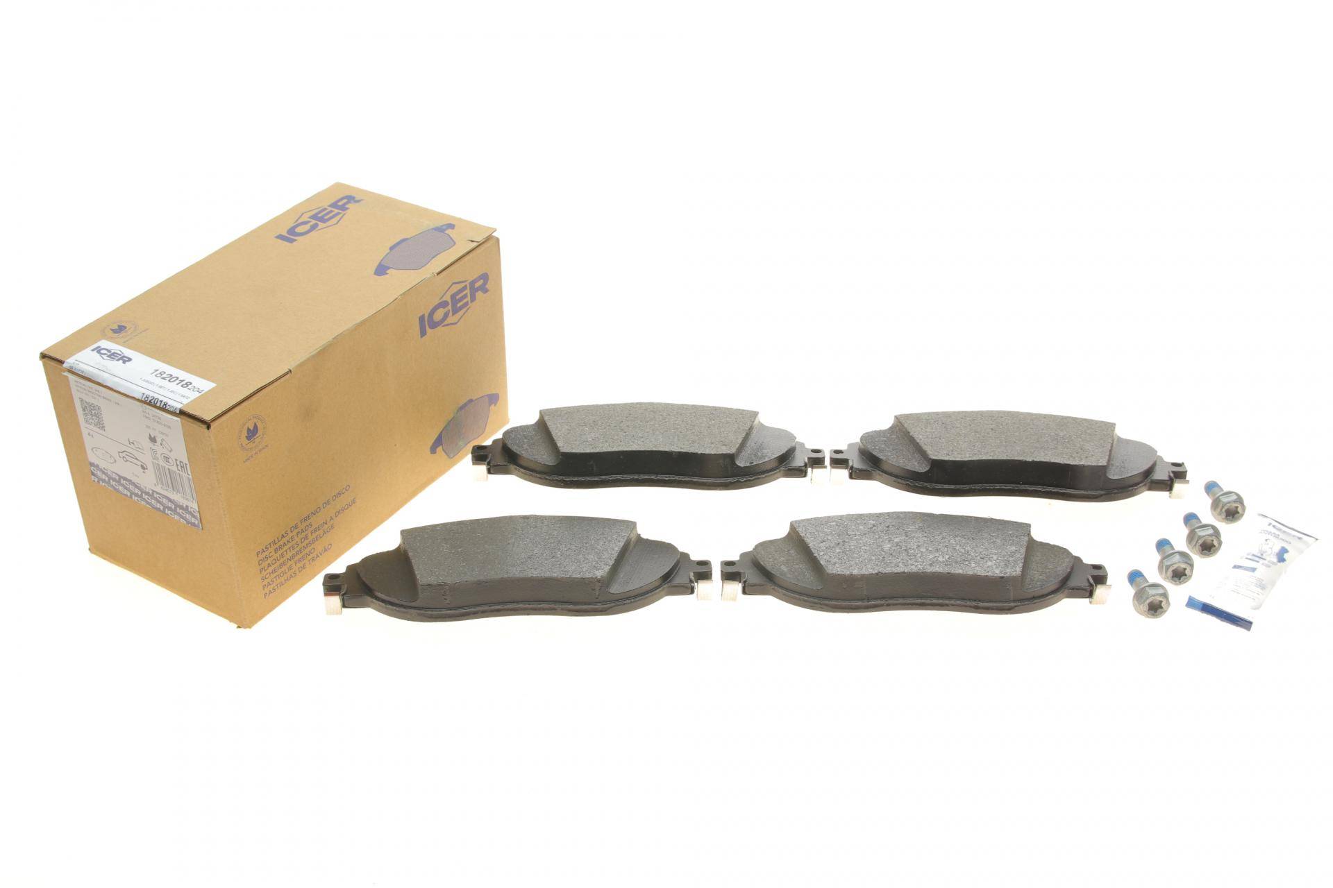 Колодки гальмівні (передні) Audi Q3 18-/VW Passat B8 14-/Golf VIII 19-/Arteon/Tiguan 17-