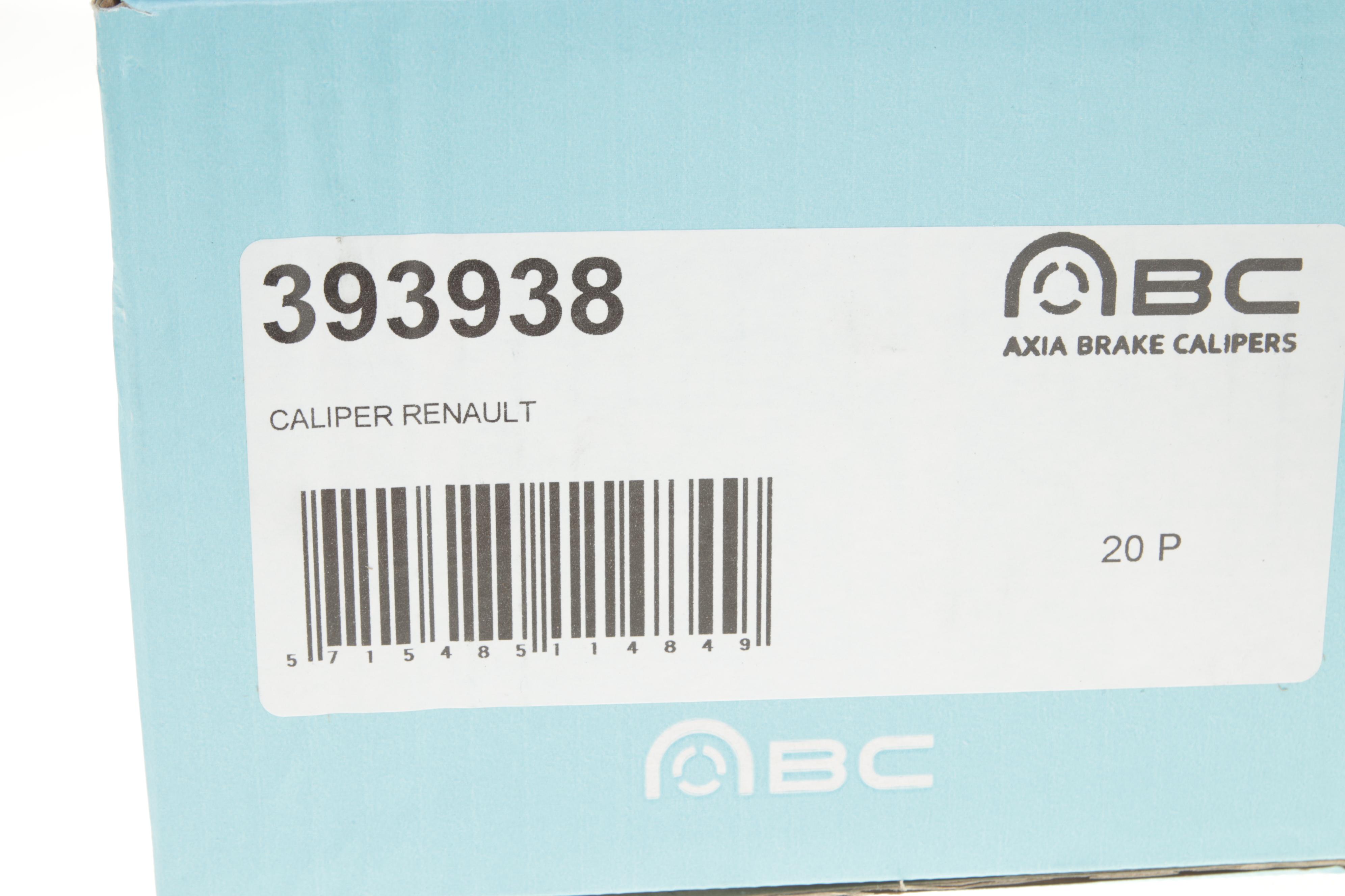 Супорт гальмівний (задній) (L) Renault Scenic II 03-08 (d=34mm) (Trw)