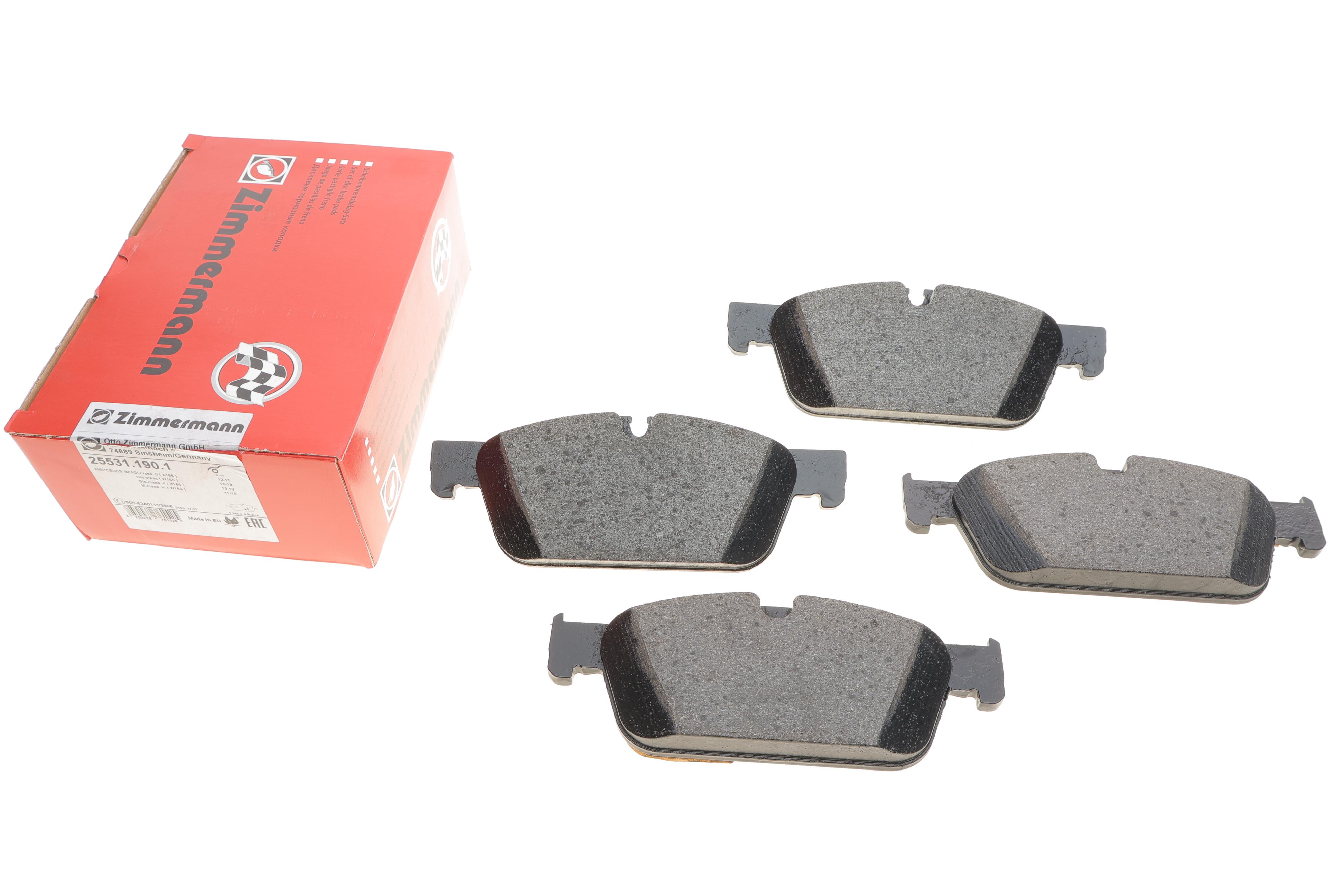 Колодки гальмівні (передні) MB M-class (W166)/GL-class (X166) 11- (Ate-Teves)