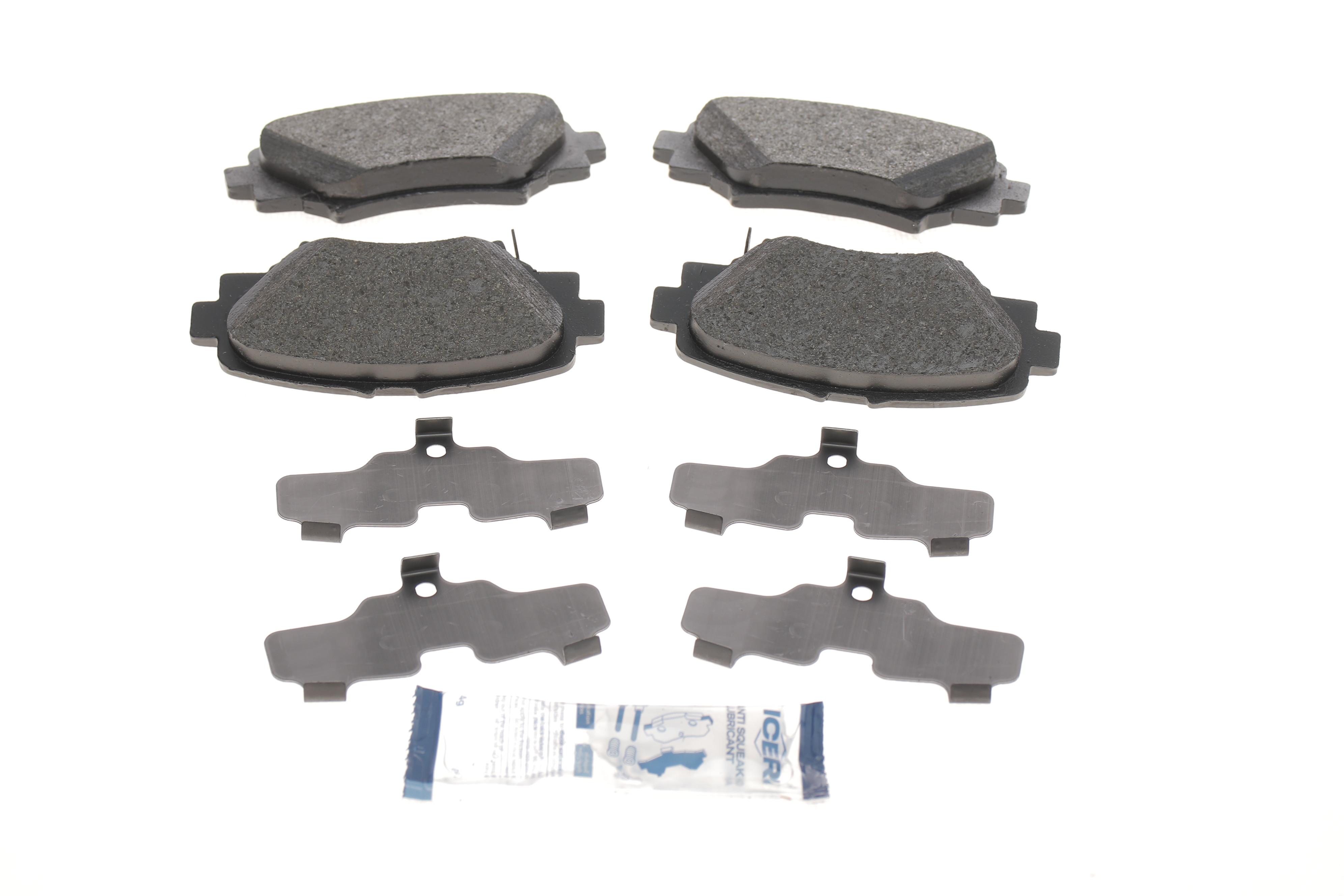 Колодки гальмівні (задні) Mazda 3 III 13-