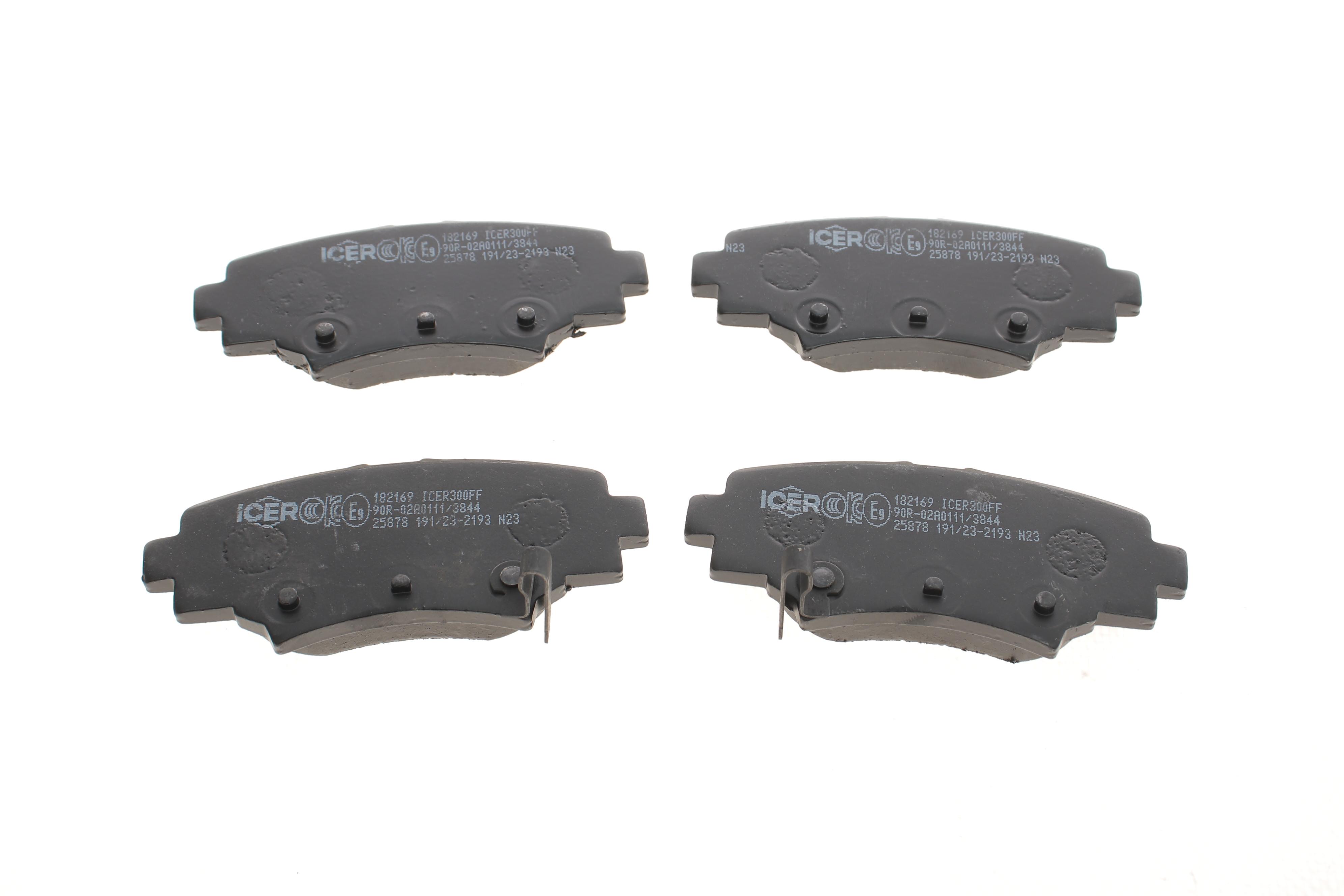 Колодки гальмівні (задні) Mazda 3 III 13-