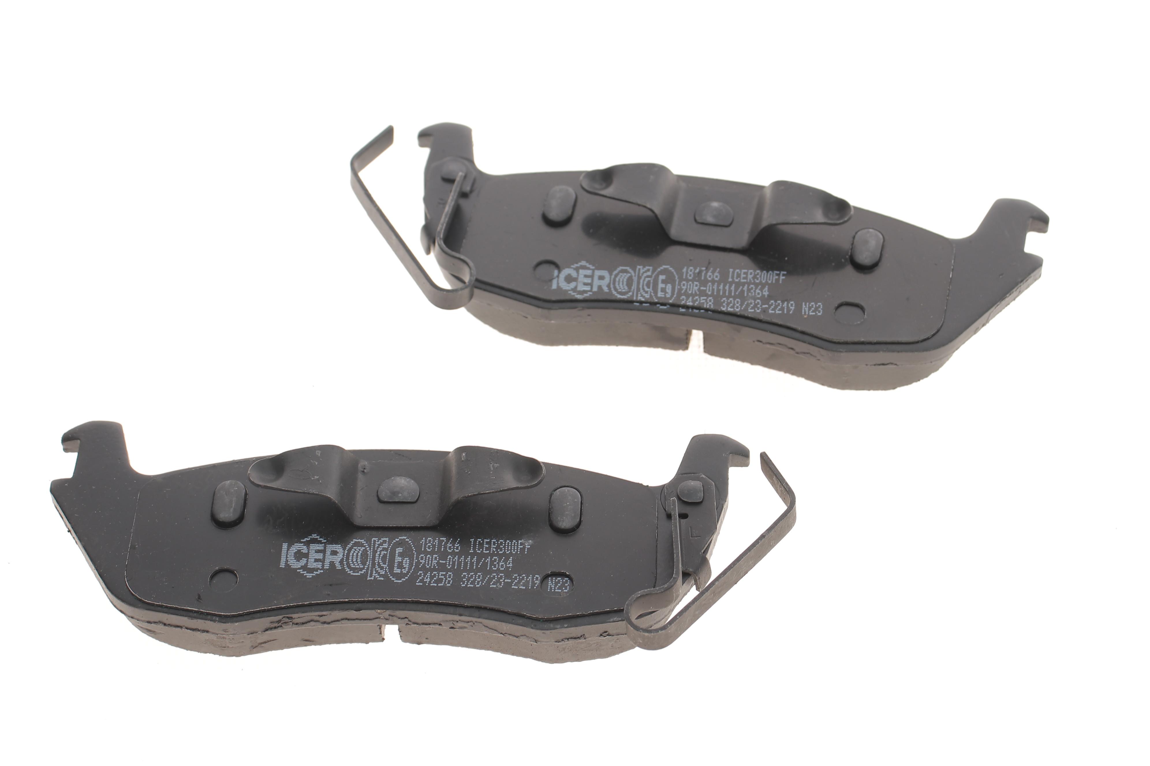 Колодки гальмівні (задні) Jeep Grand Cherokee III/IV 04-/Commander 05-10