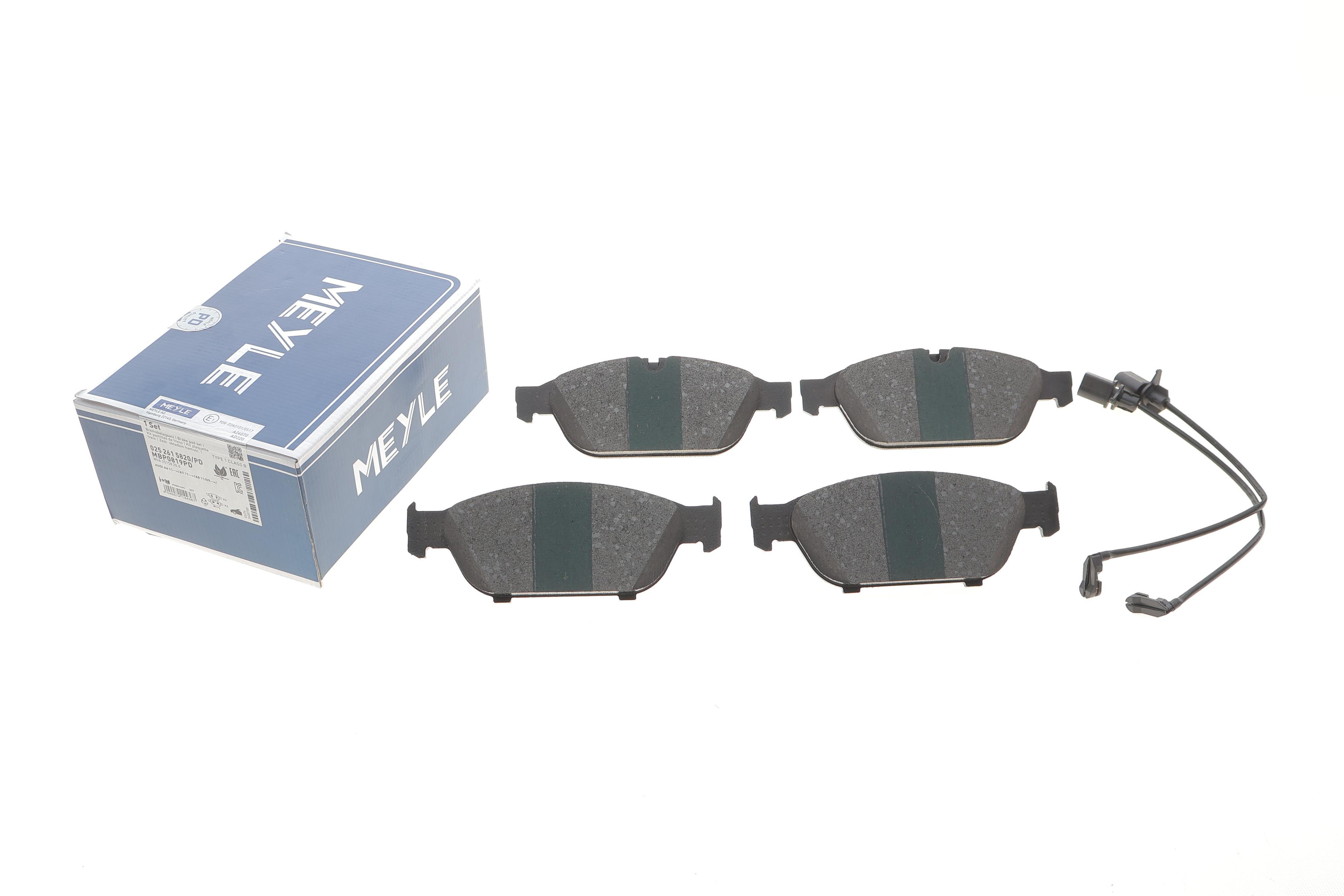 Колодки гальмівні (передні) Audi A6/A7/A8 10-18